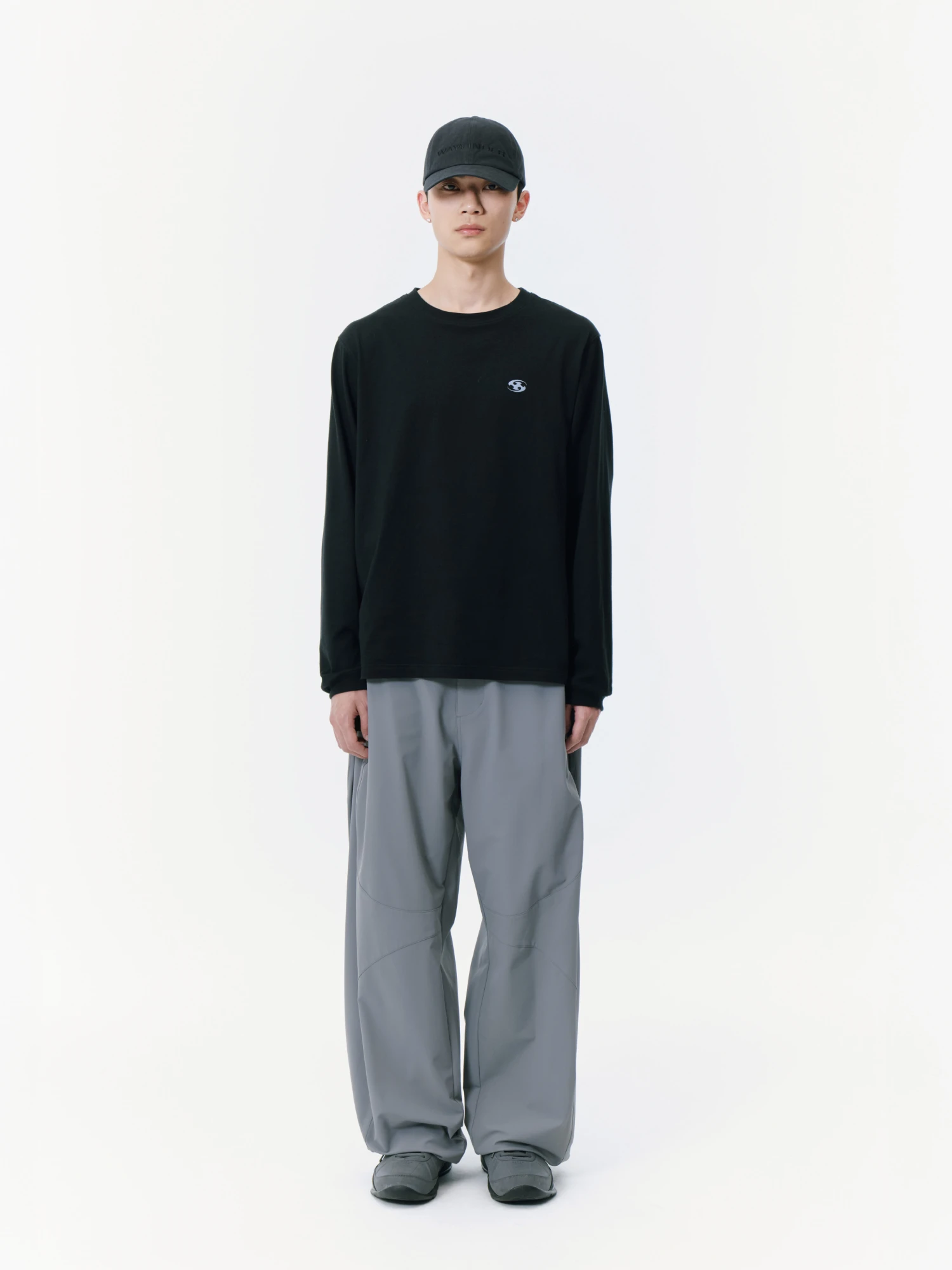 Лонгслив SAN SAN GEAR Logo L/S Black