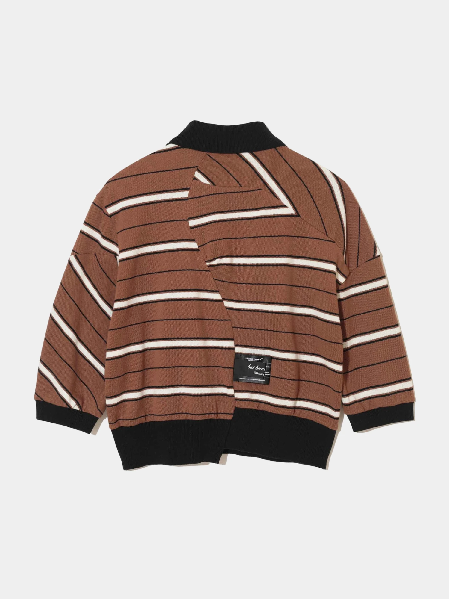 Женское поло UNDERCOVER Pullover Brown Border