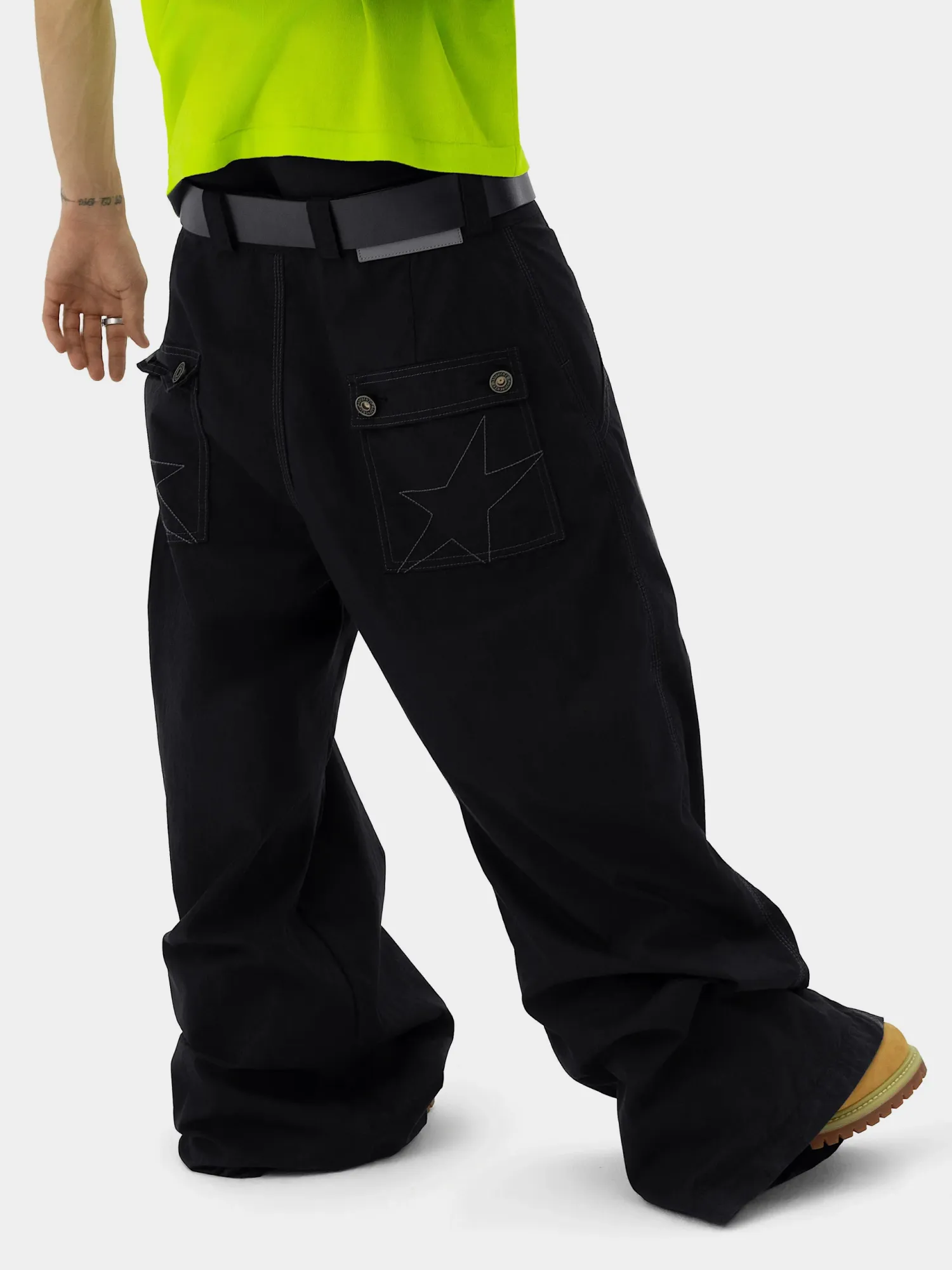 Брюки MADFRENZY BAGGY Black