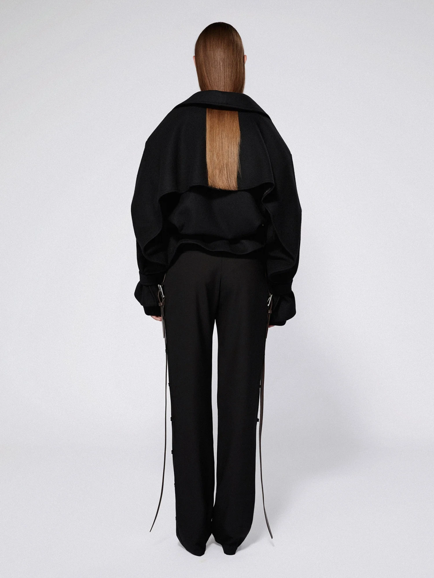 Женские брюки SRVC Serpentine Tailored Trousers Black