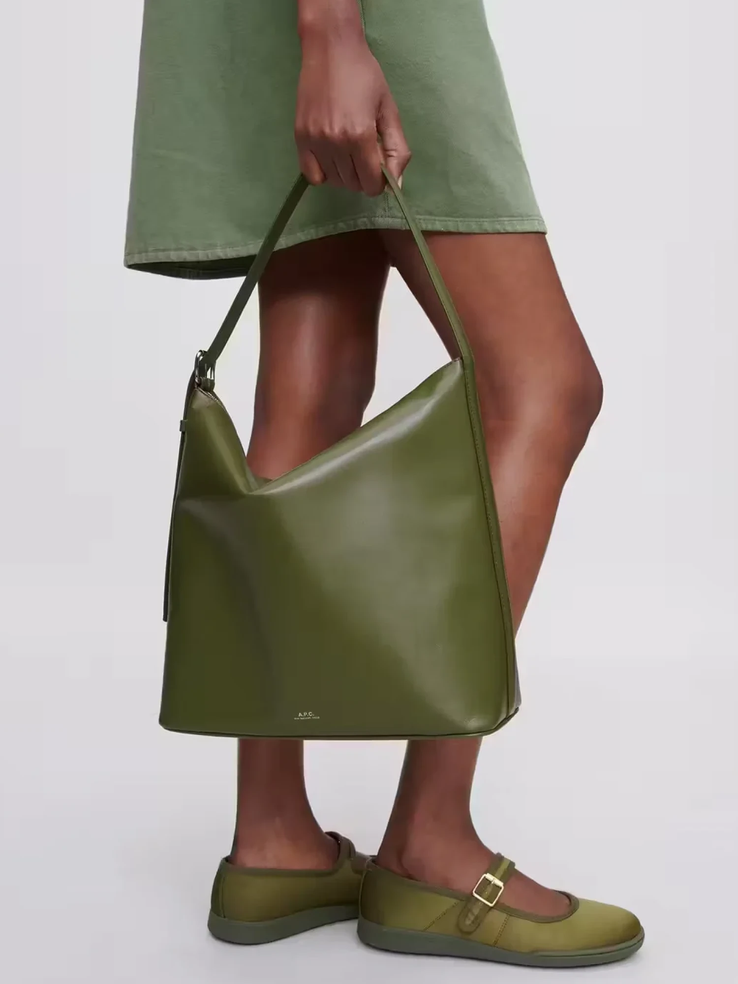 Сумка A.P.C. Vera Smooth Green