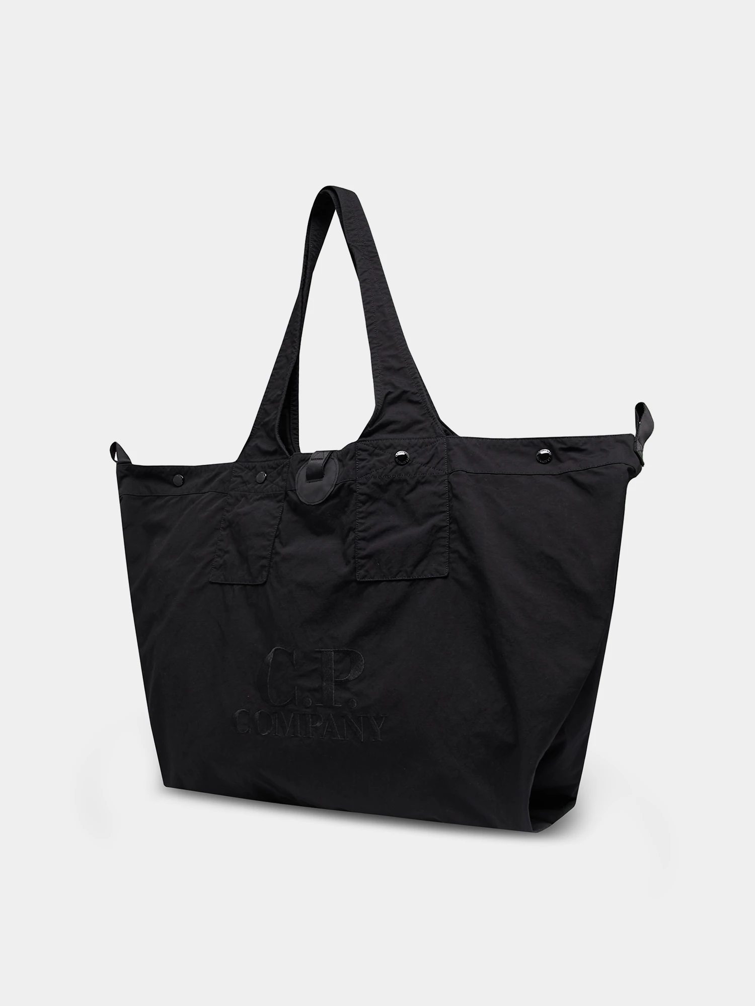 Тоут C.P. Company Twill Left Hand Logo Black