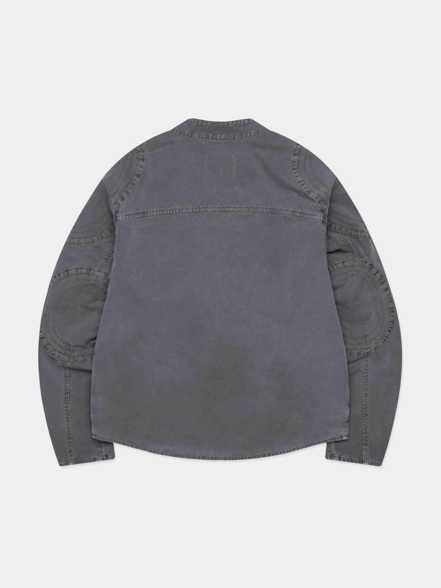 Куртка LMC Pigment Dyed Oval Globe Biker Jacket Grey