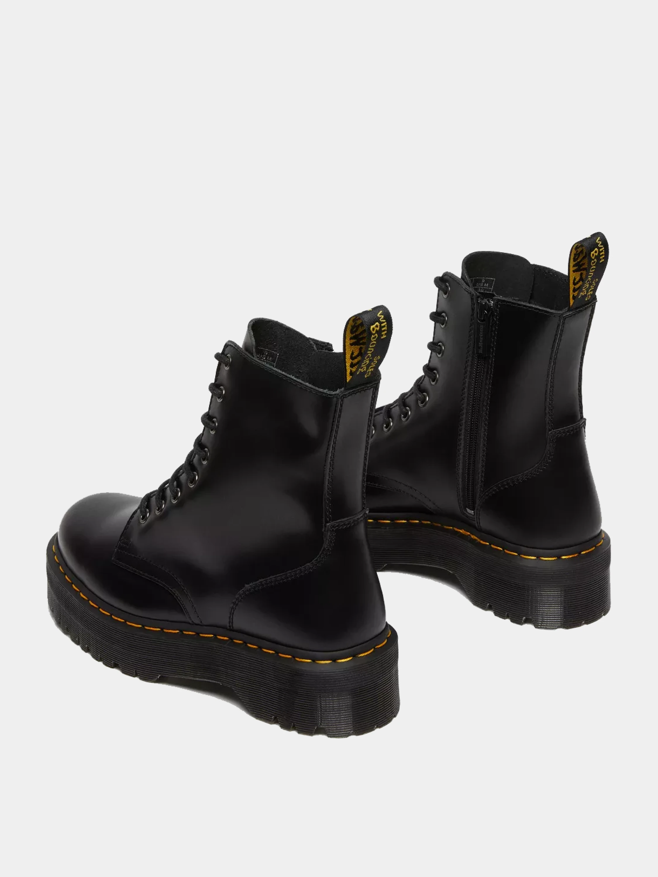 Ботинки Dr. Martens Jadon Polished Smooth Leather Black