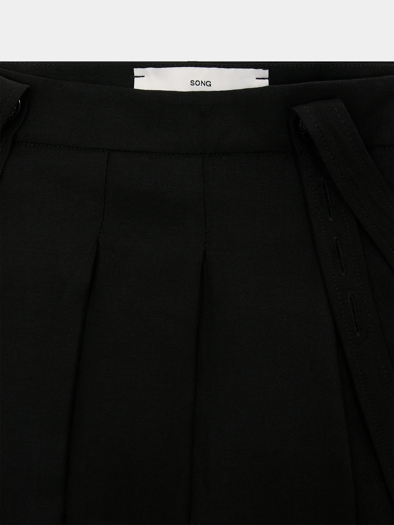 Женская юбка Song for the Mute "Daisy" Pleated Black