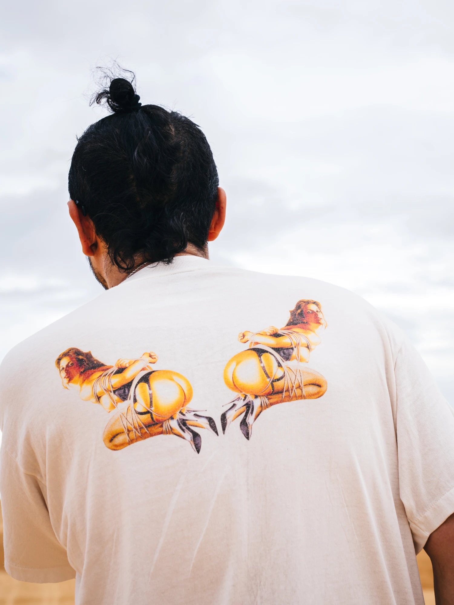 Футболка SAINT MXXXXXX x Sorayama Ladies Tee White