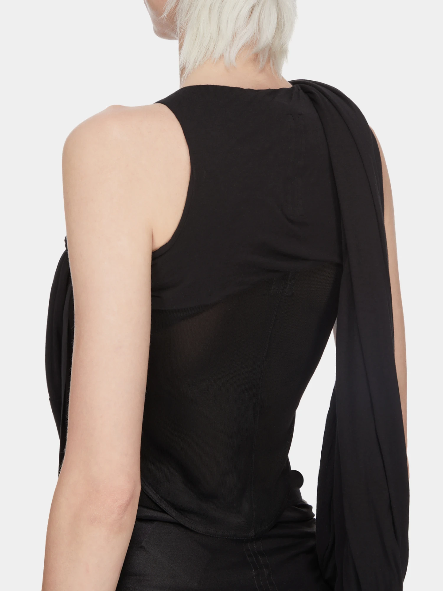 Женский топ RICK OWENS DRKSHDW Harness Black