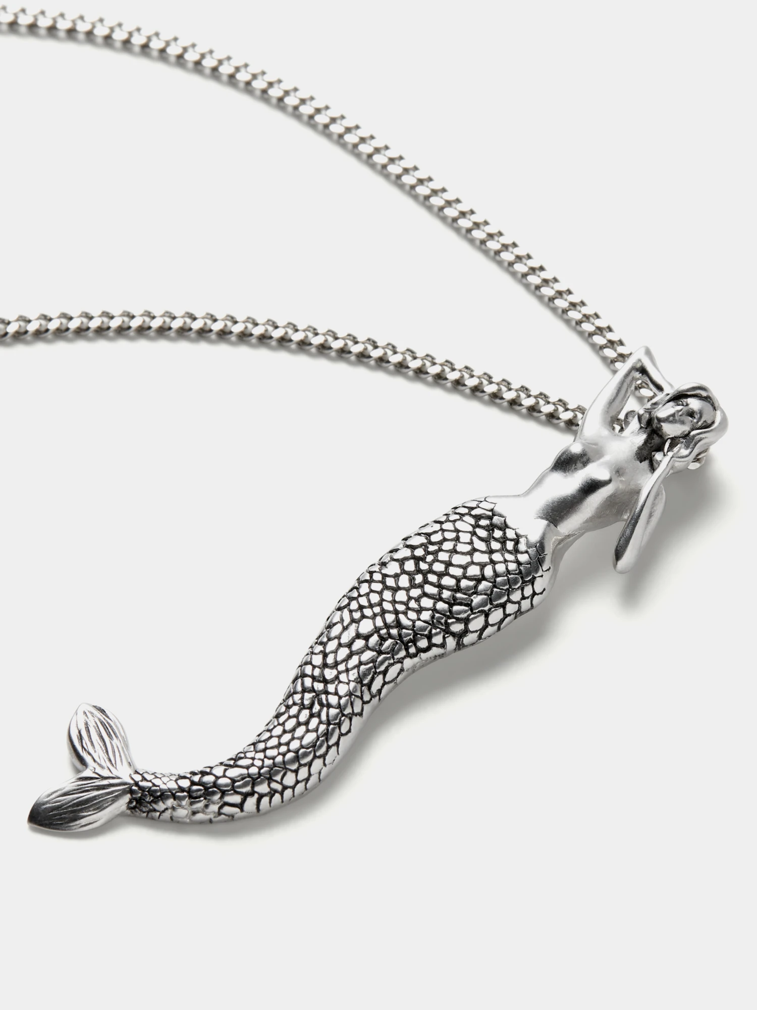 Подвеска MM6 Maison Margiela Mermaid Pendant Polished Palladio