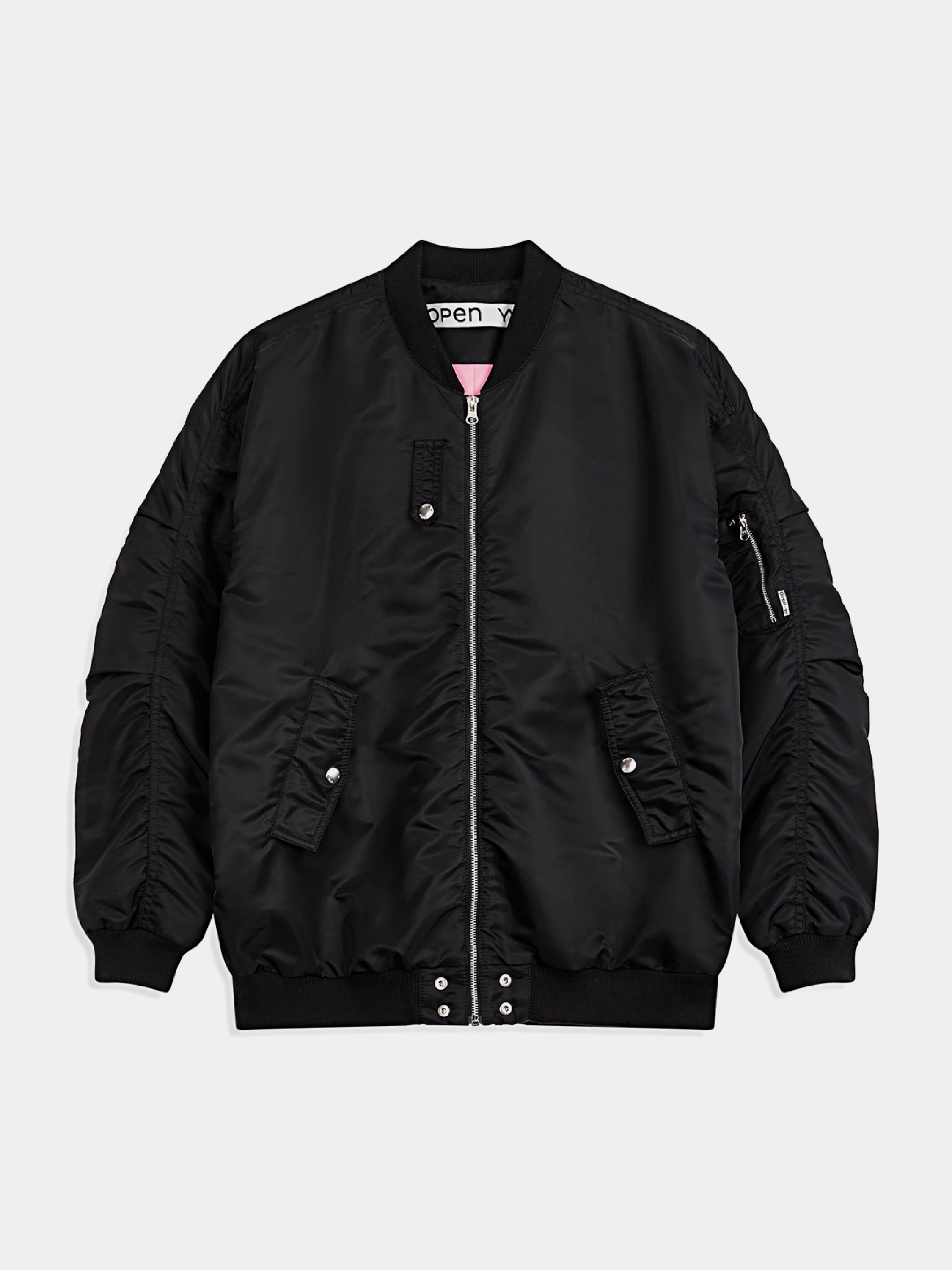 Женский бомбер OPEN YY Oversized MA1 Black