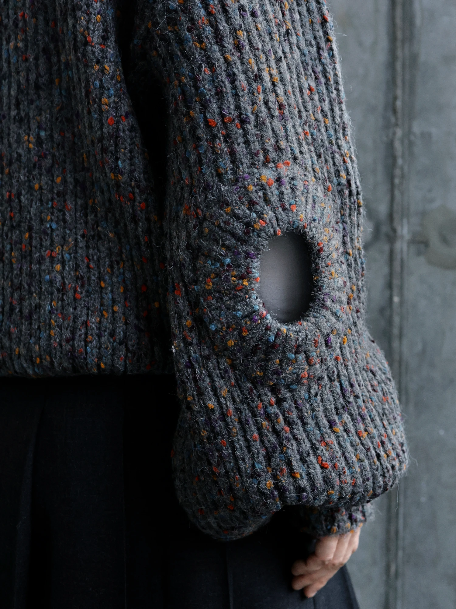 Свитер EPINGLER Doughnut Knit Grey