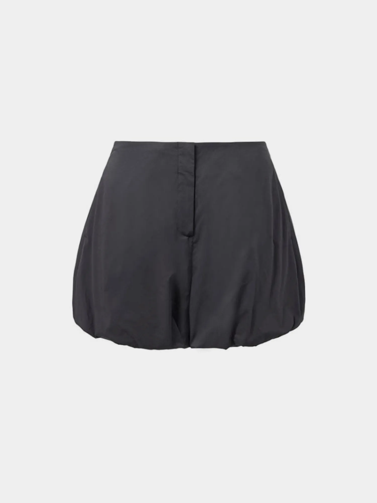 Женские шорты AMOMENTO Cotton Volume Shirring Charcoal