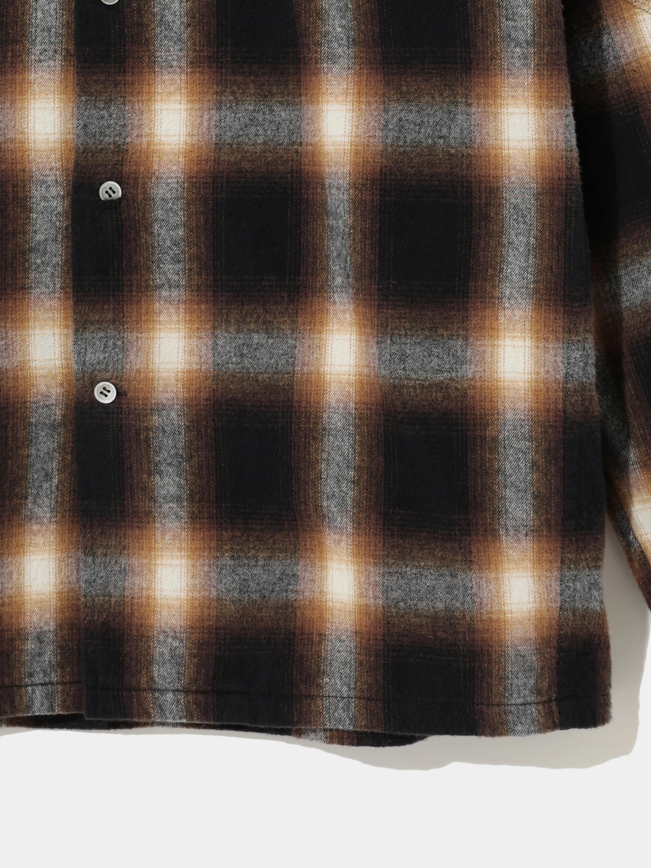 Рубашка UNDERCOVER Ombre Shirt Brown CK