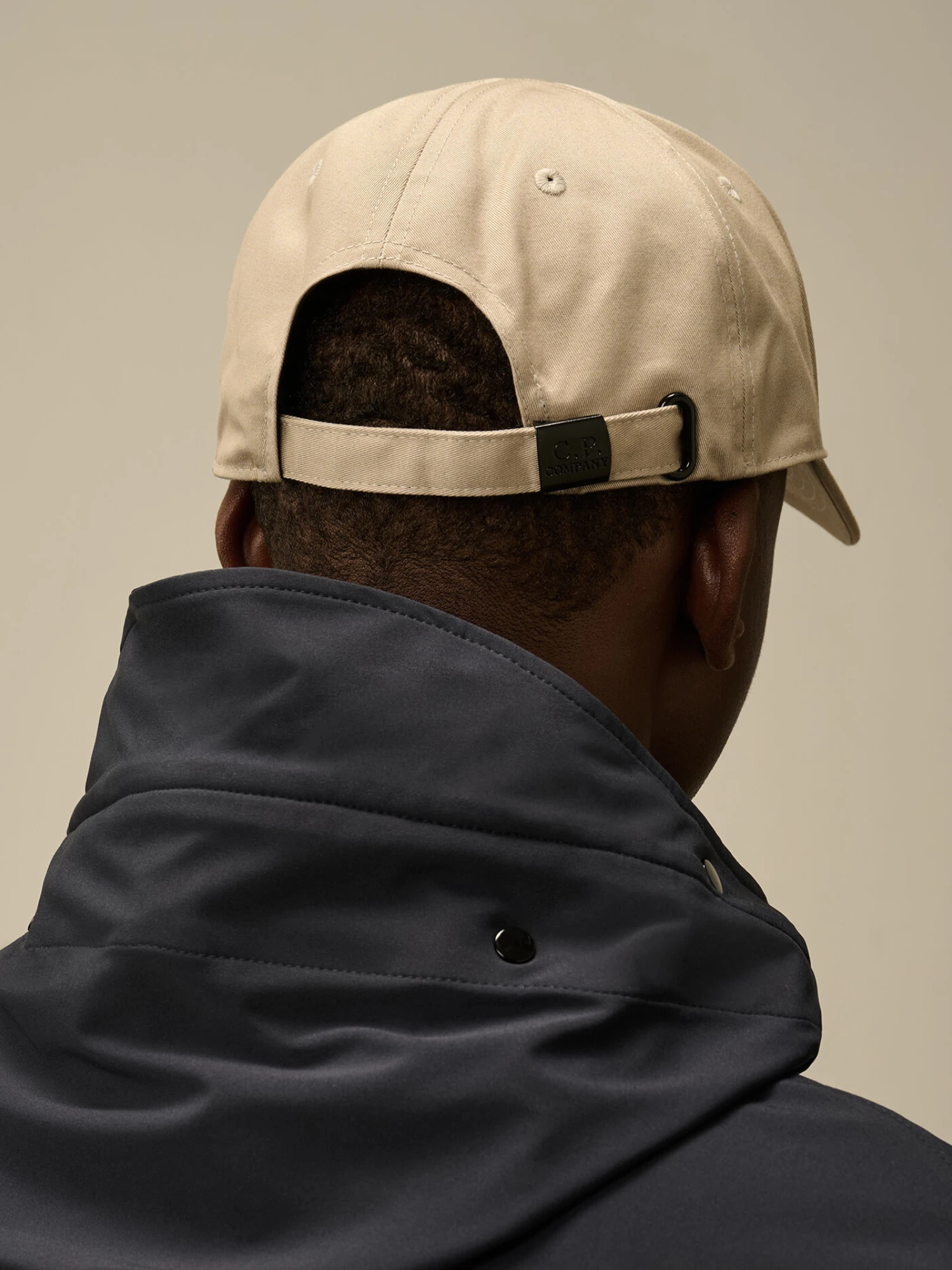 Кепка C.P. Company Gabardine Logo Cap Vintage Khaki