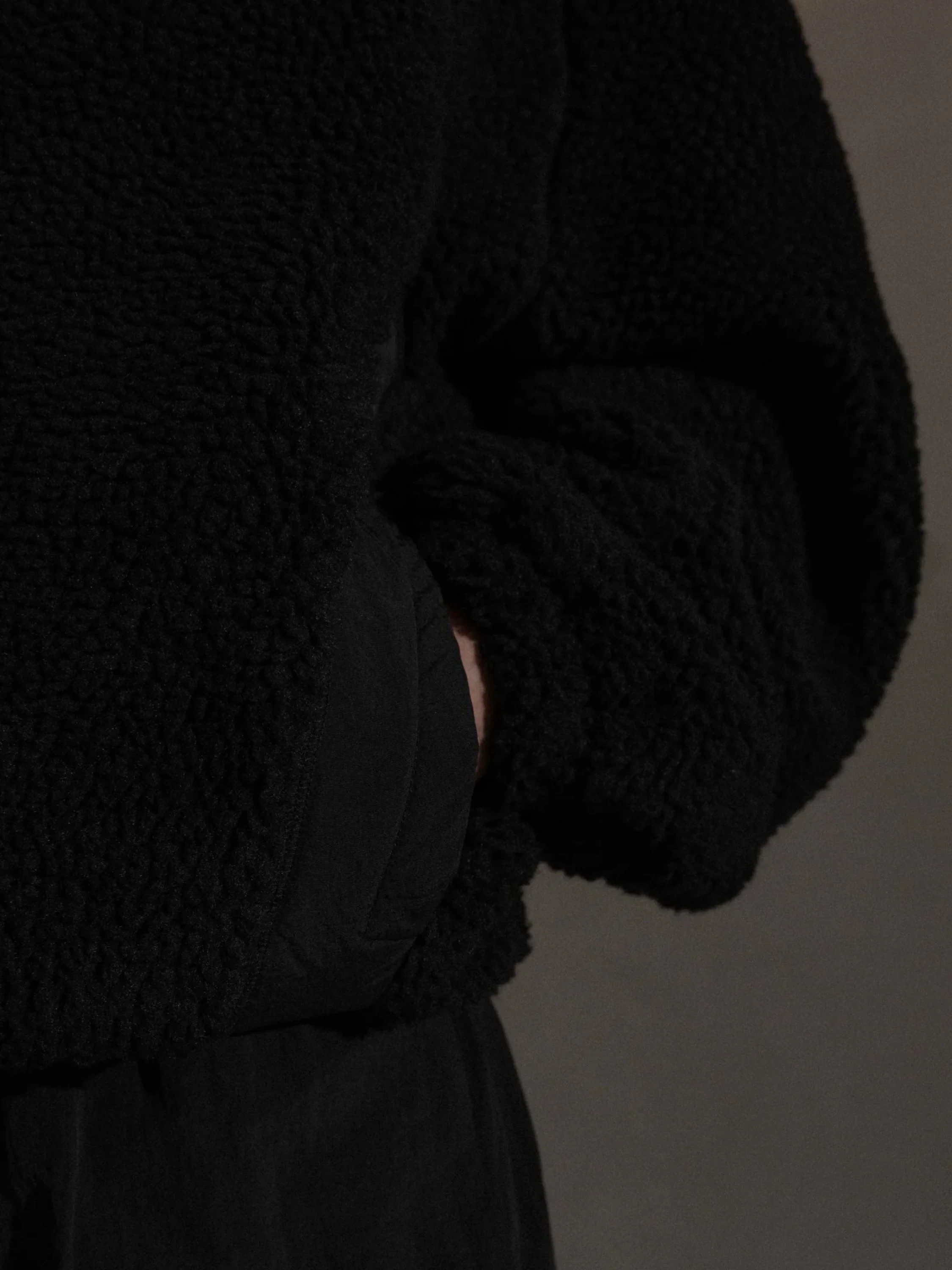 Флисовая куртка Han Kjøbenhavn Fleece Jacket Anthracite Black