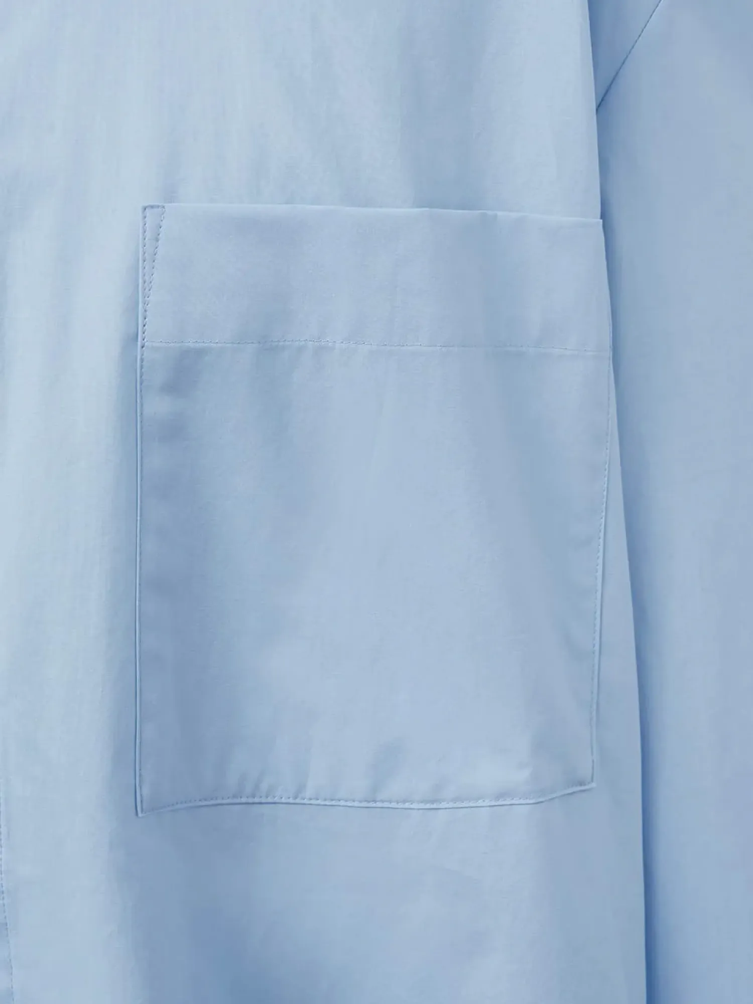 Женская рубашка AMOMENTO Oversized Shirts Light Blue