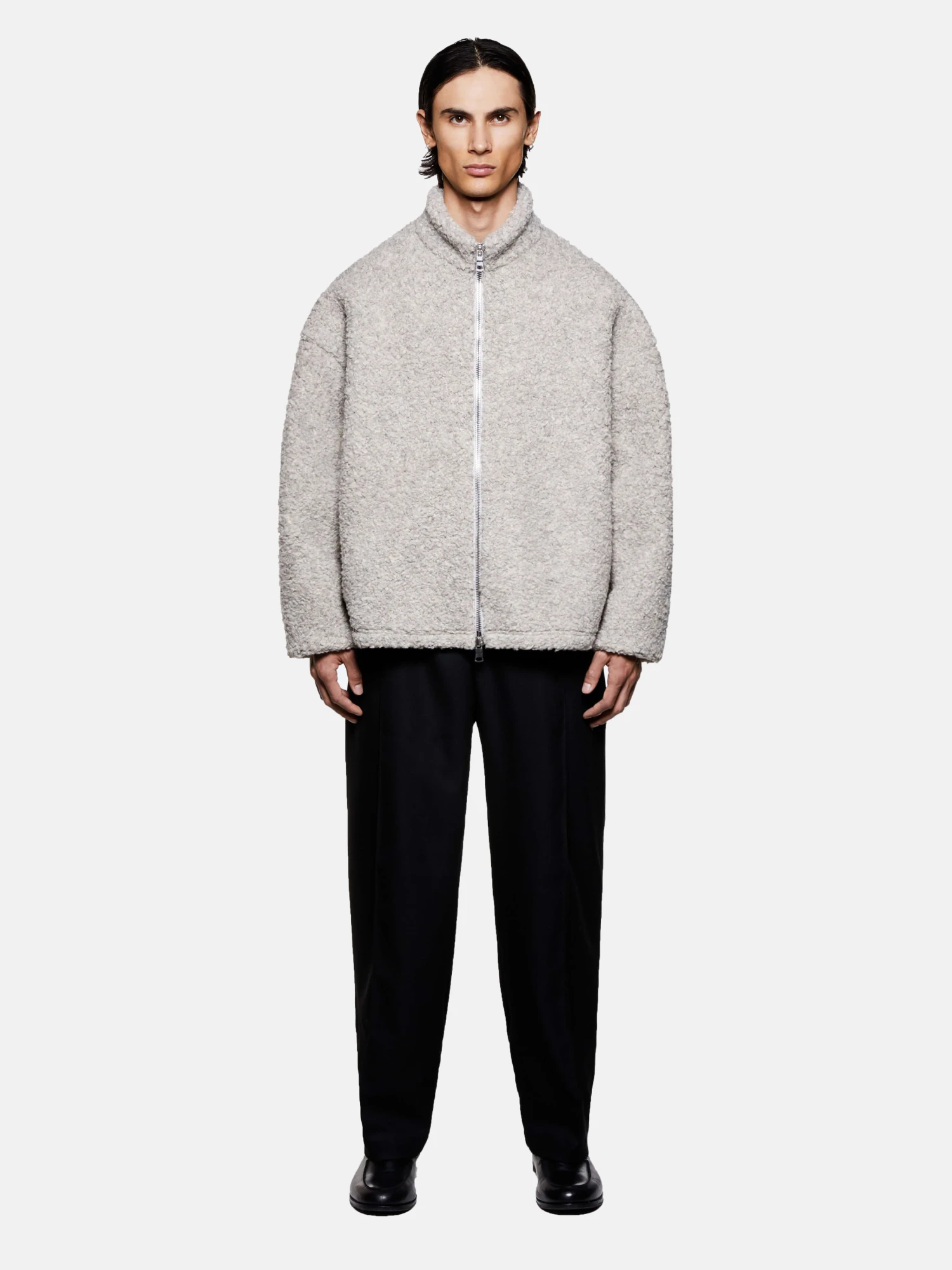 Флисовая куртка MKI MIYUKI ZOKU Fleece Track Oatmeal
