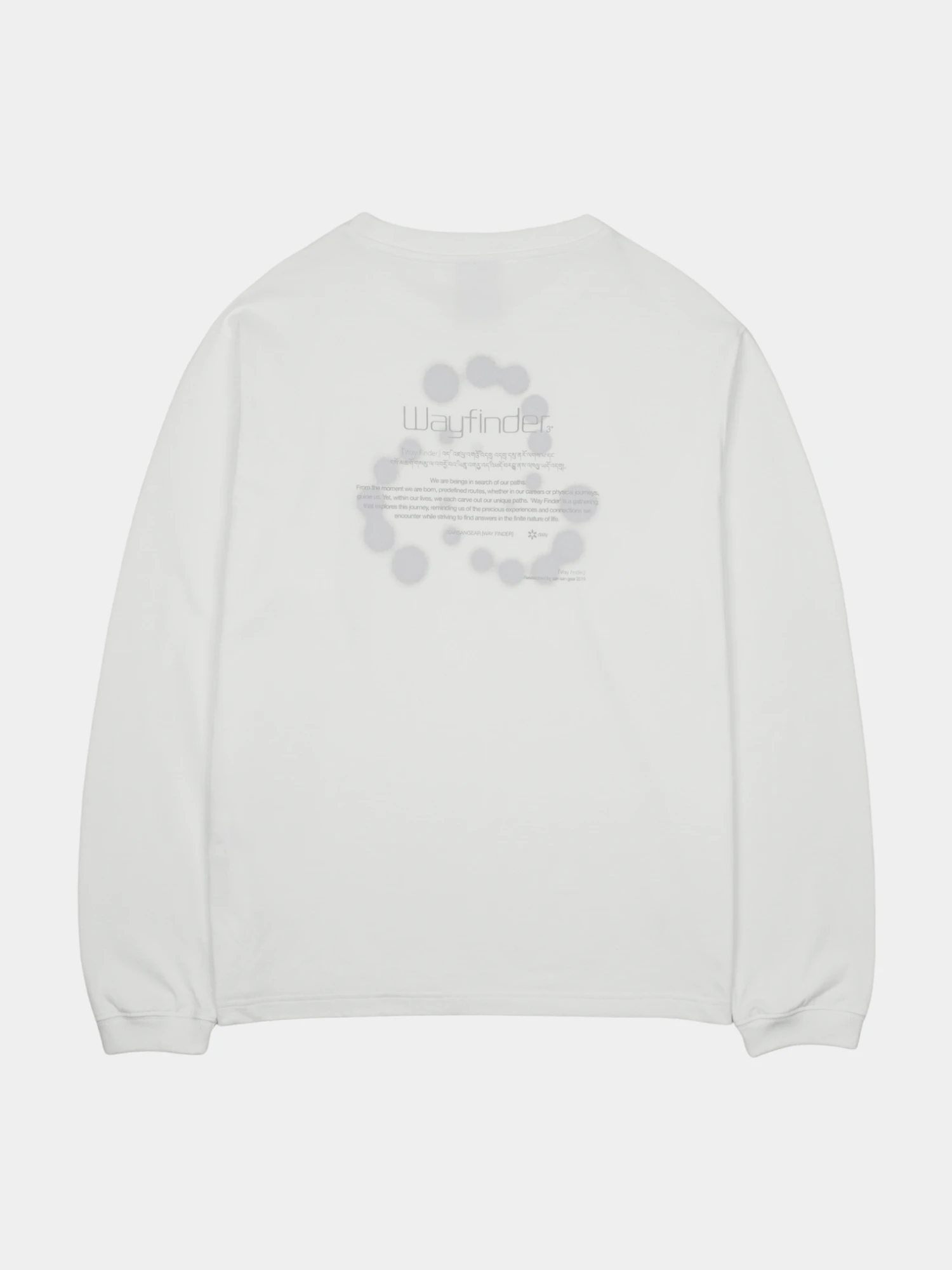 Лонгслив SAN SAN GEAR Logo L/S White