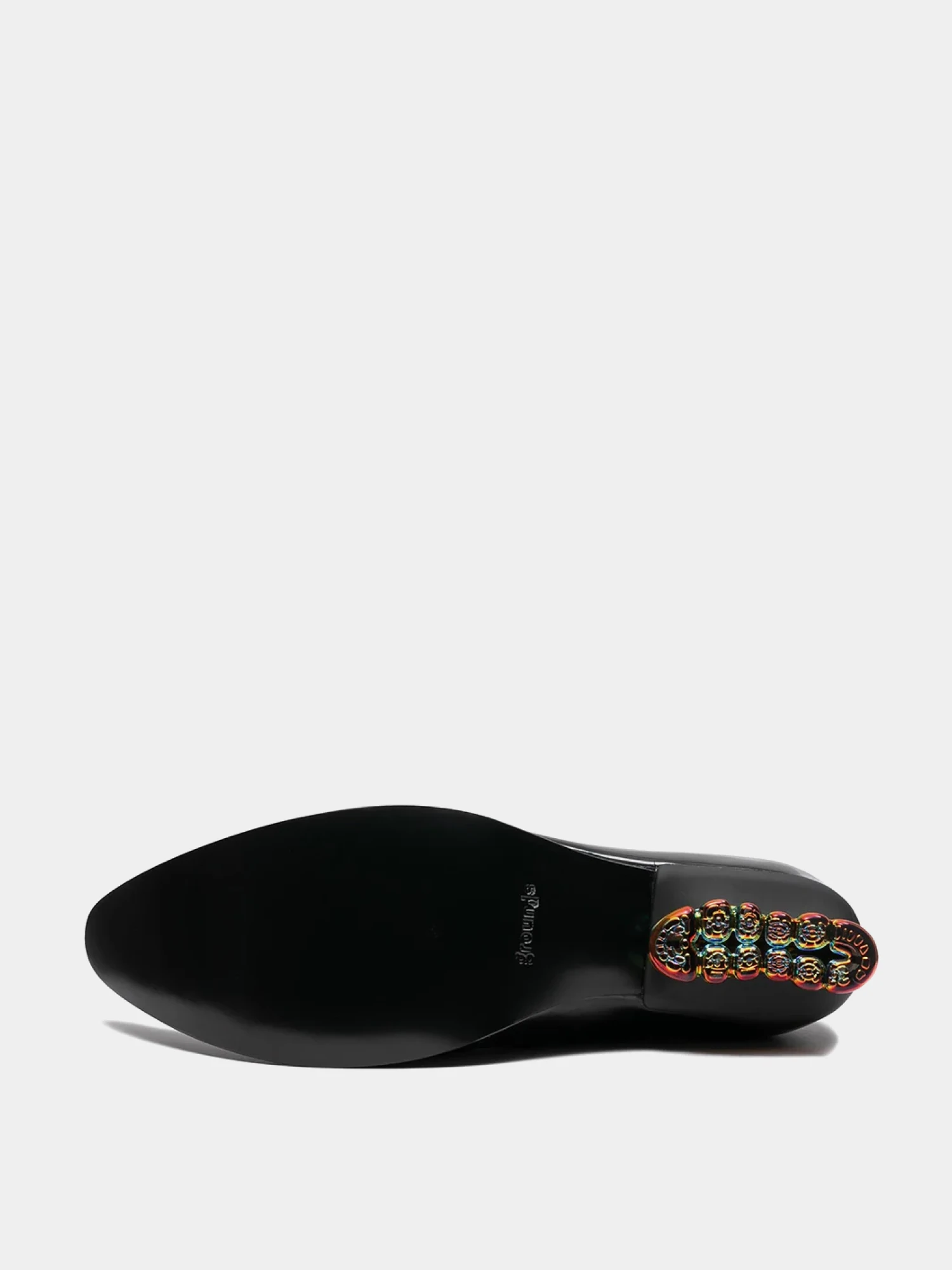 Дерби GROUNDS Baby Jewelry Pointy Black