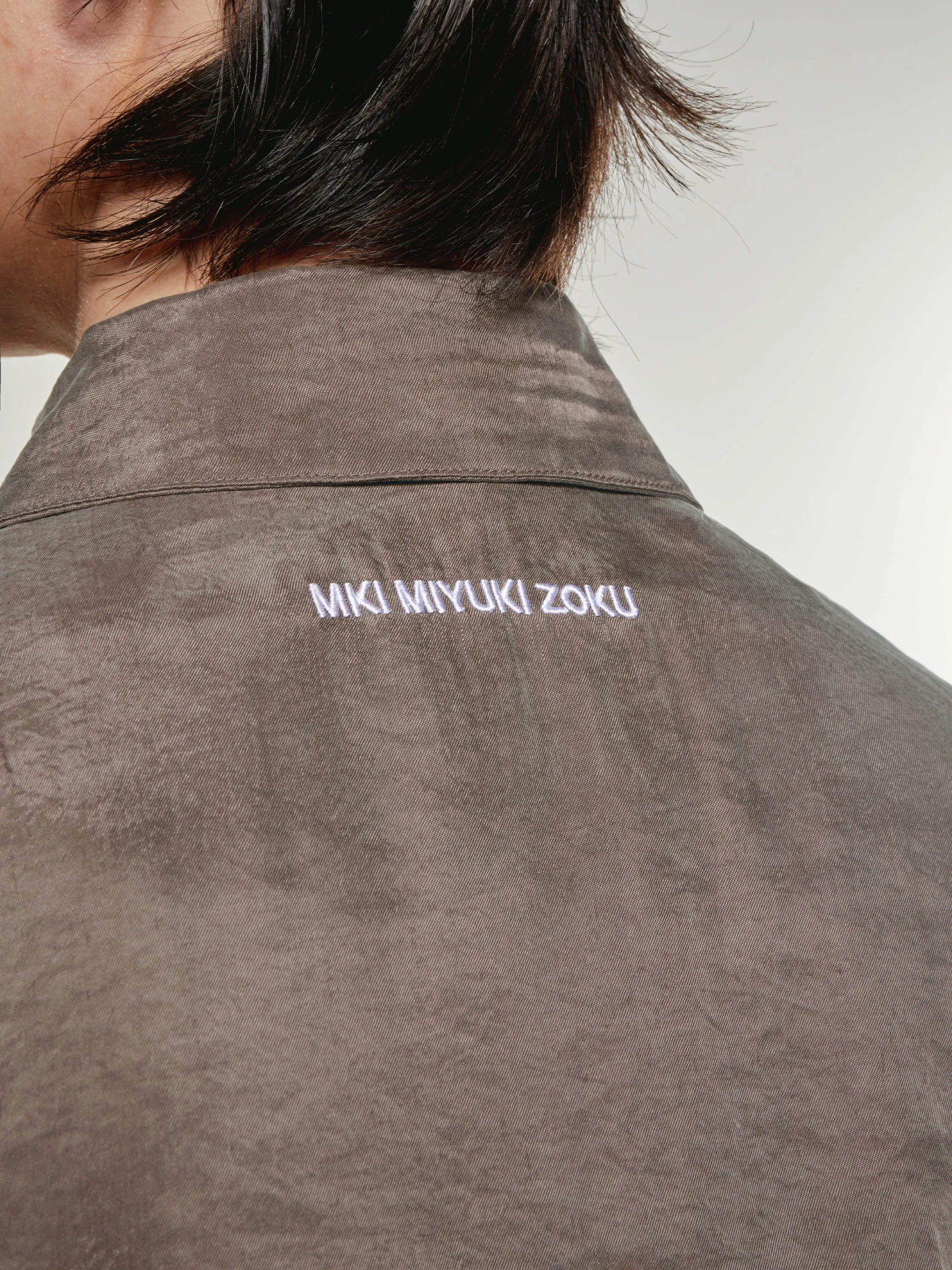 Овершот MKI MIYUKI ZOKU Sandwash Cupro Trucker Brown