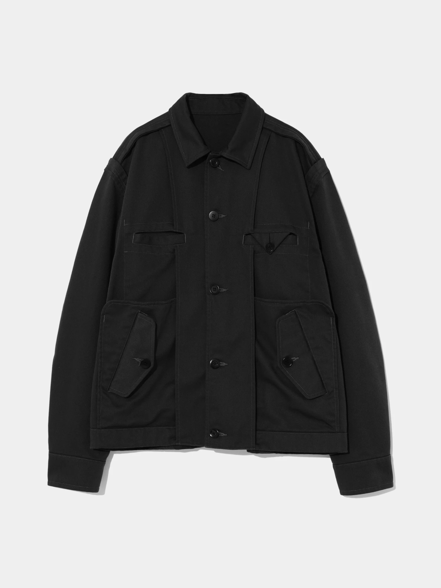 Овершот UNDERCOVER Inside-Out Design Blouson Black