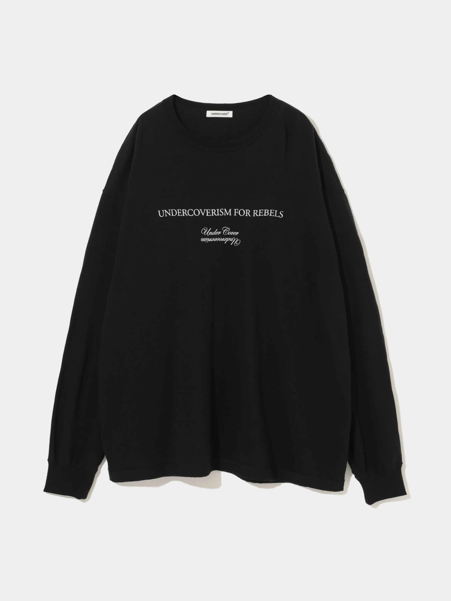 Лонгслив UNDERCOVER Cotton Pullover Black