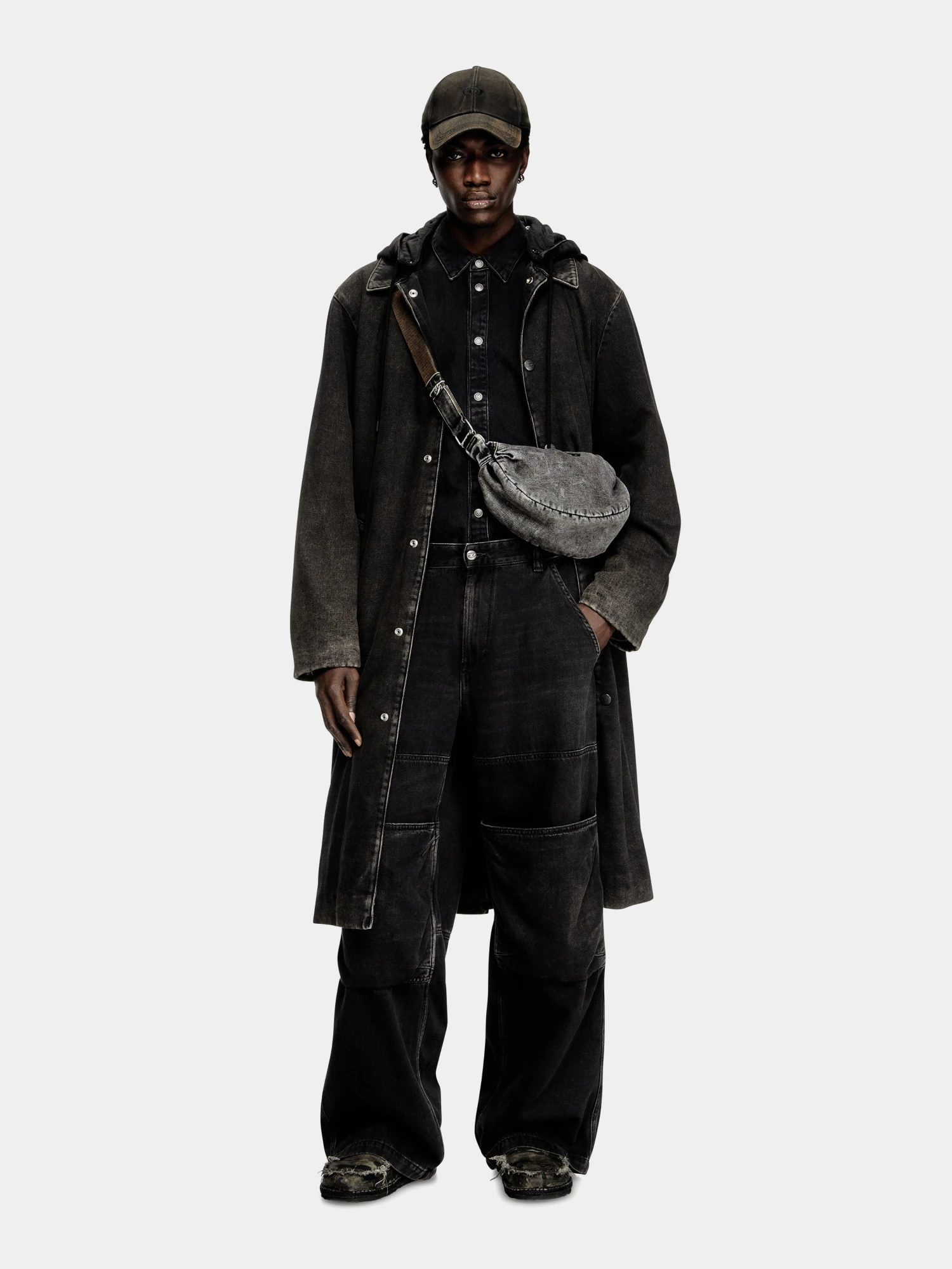 Джинсы Diesel D-Shift L.32 Pantaloni Black