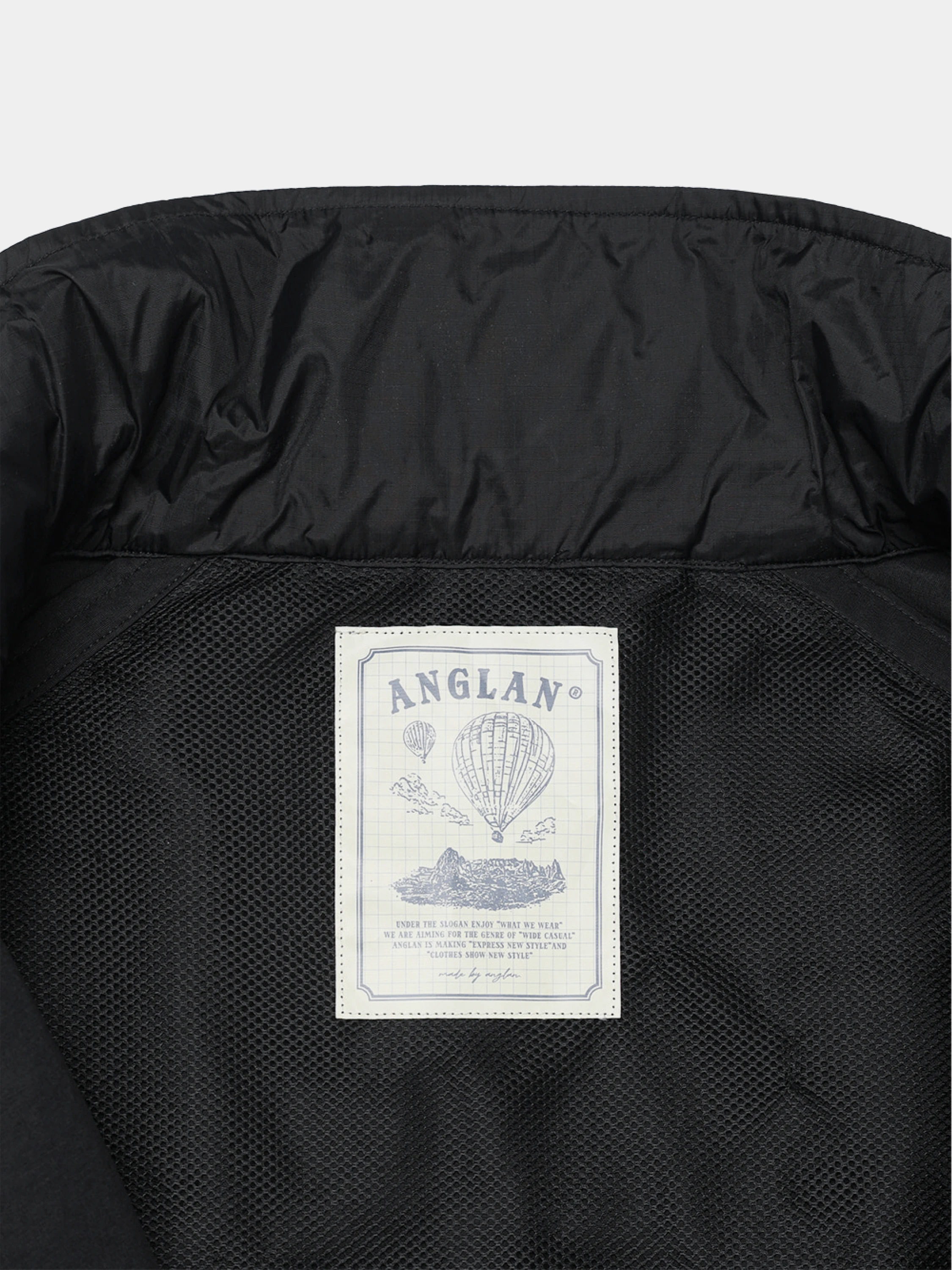 Ветровка ANGLAN Majestic Big Yacht Parka Black