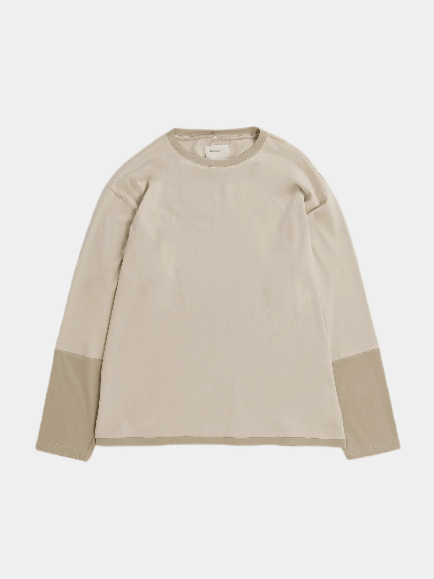Лонгслив Satta LS Contrast Top Light Stone