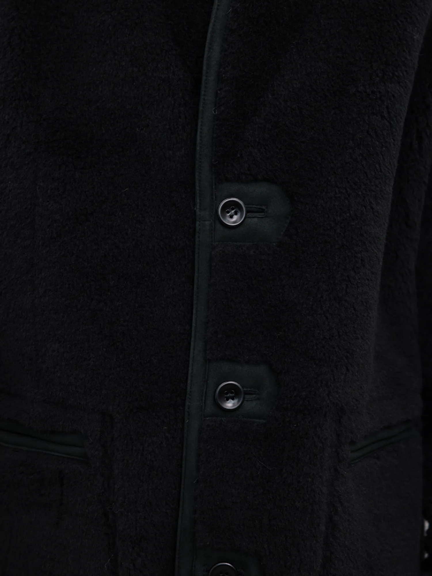 Женская дубленка LE17SEPTEMBRE Reversible Shearling Black
