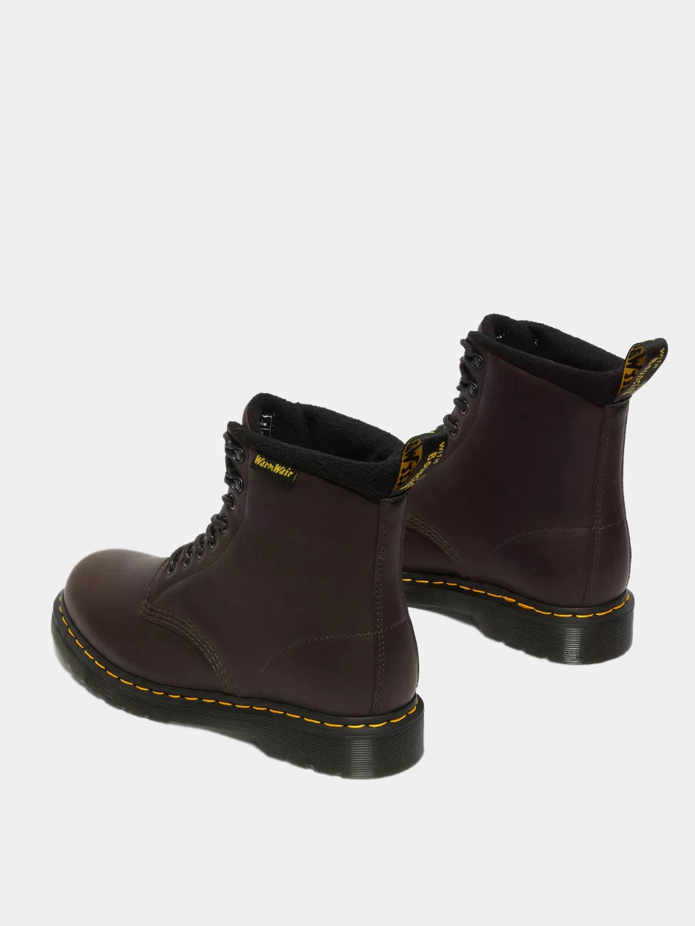 Ботинки Dr. Martens 1460 Warmwair Leather Lace Up Brown
