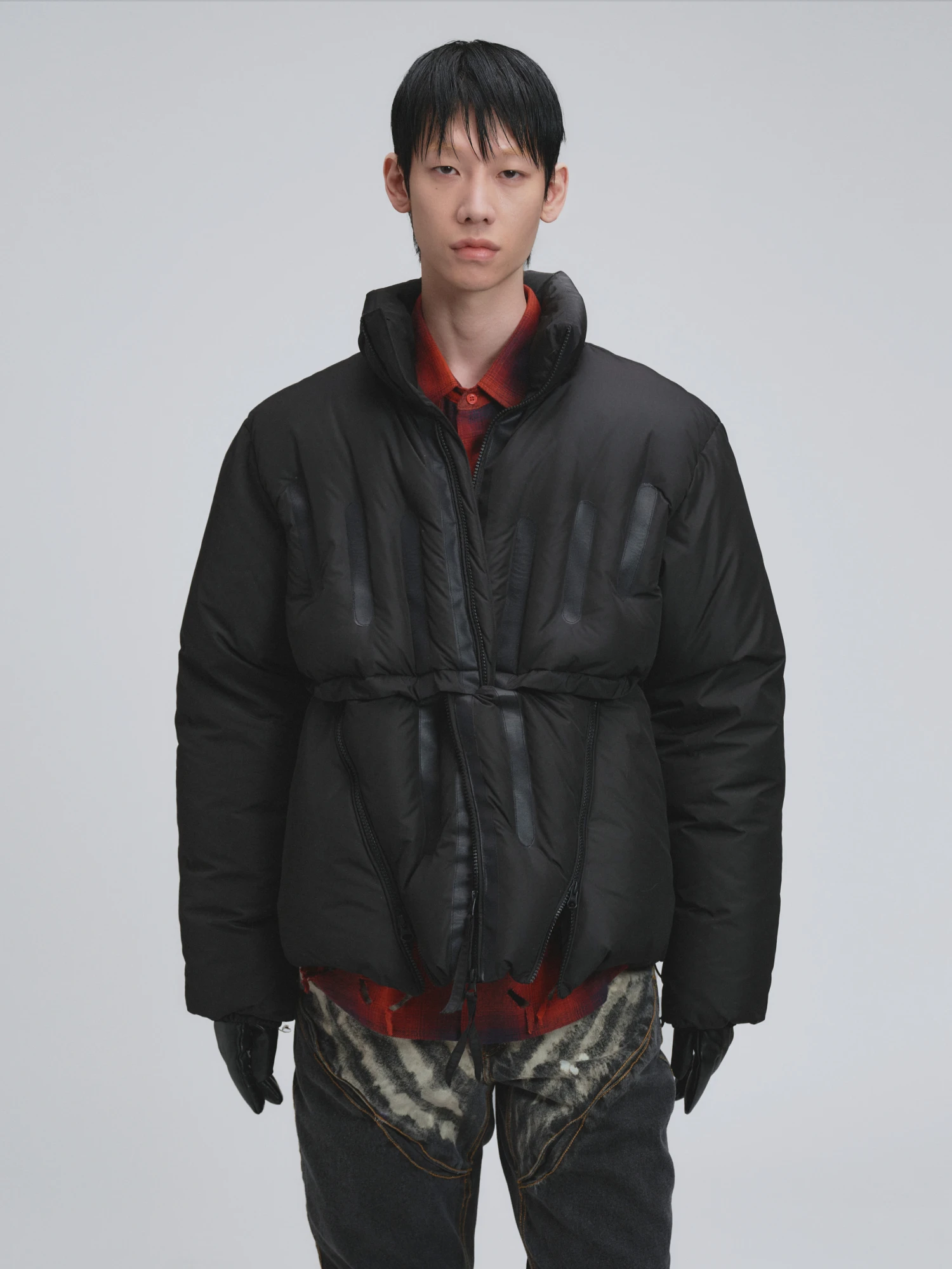 Пуховик JUNTAE KIM Seam Sealed Black