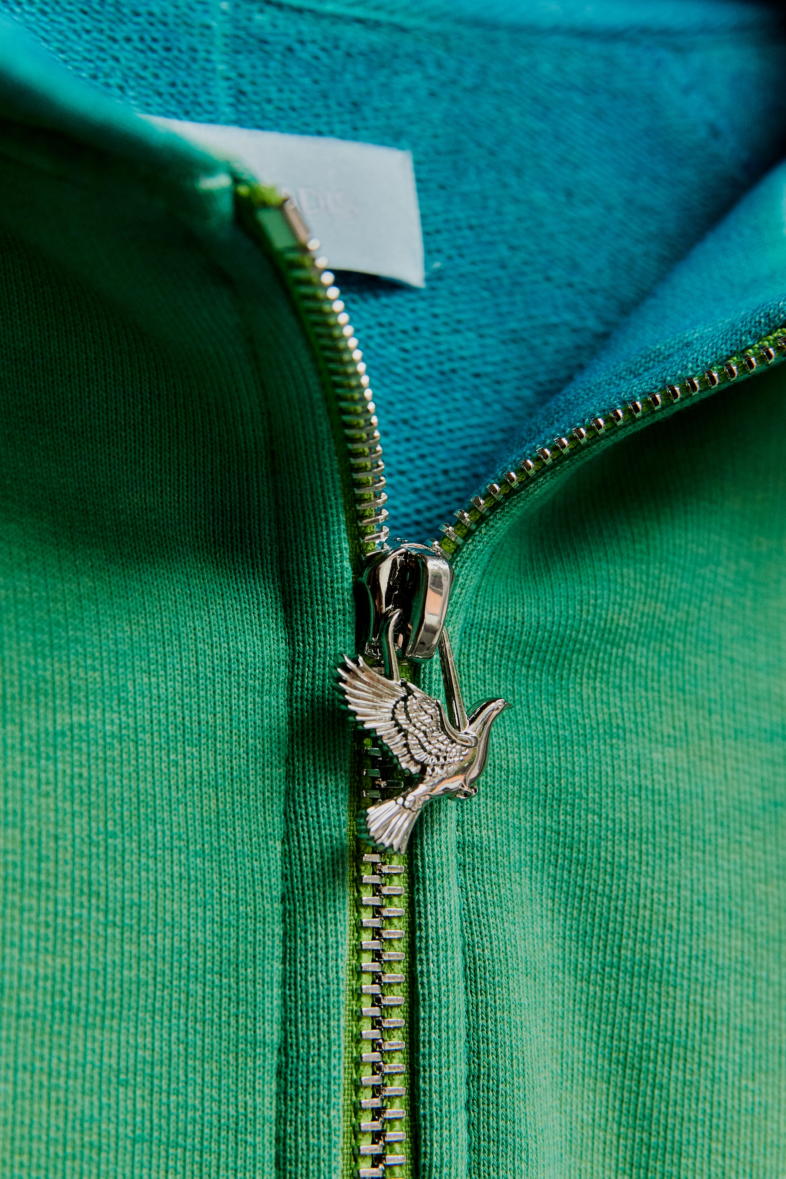 Зип-худи 3.PARADIS Dove Zip Hooded Green