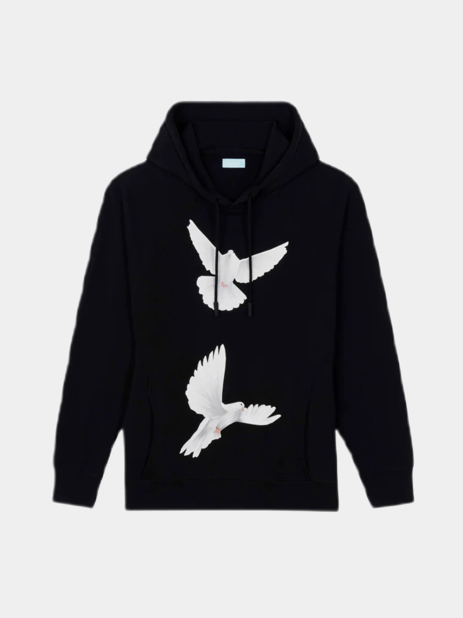 Худи 3.PARADIS Freedom Doves Black