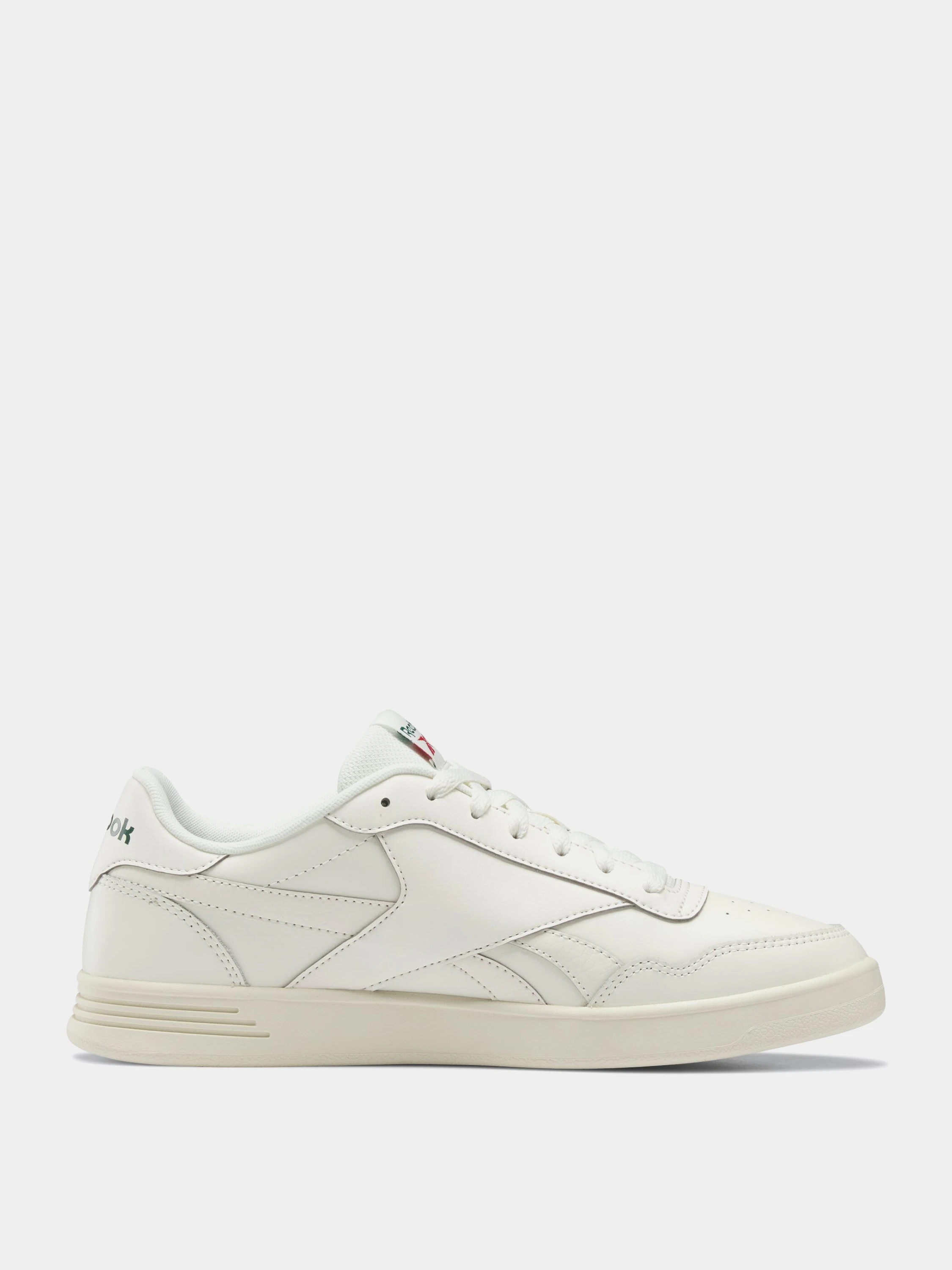 Кеды Reebok Court Advance Chalk/Dark Green