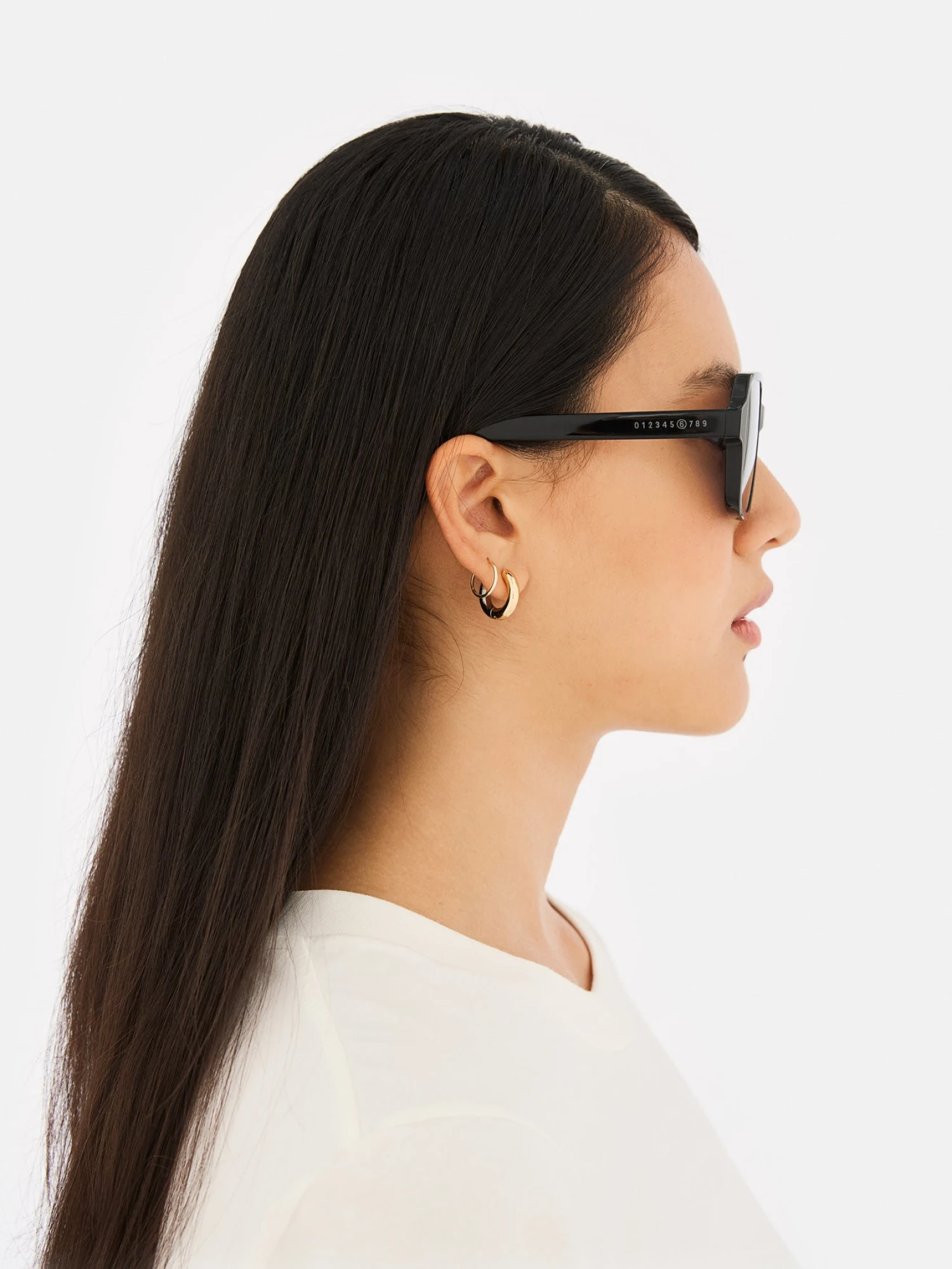 Очки MM6 Maison Margiela Lunettes 4 Noires