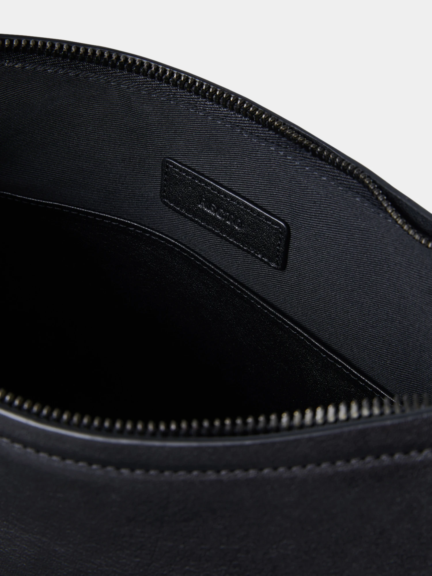 Сумка Recto Leather Hobo Black