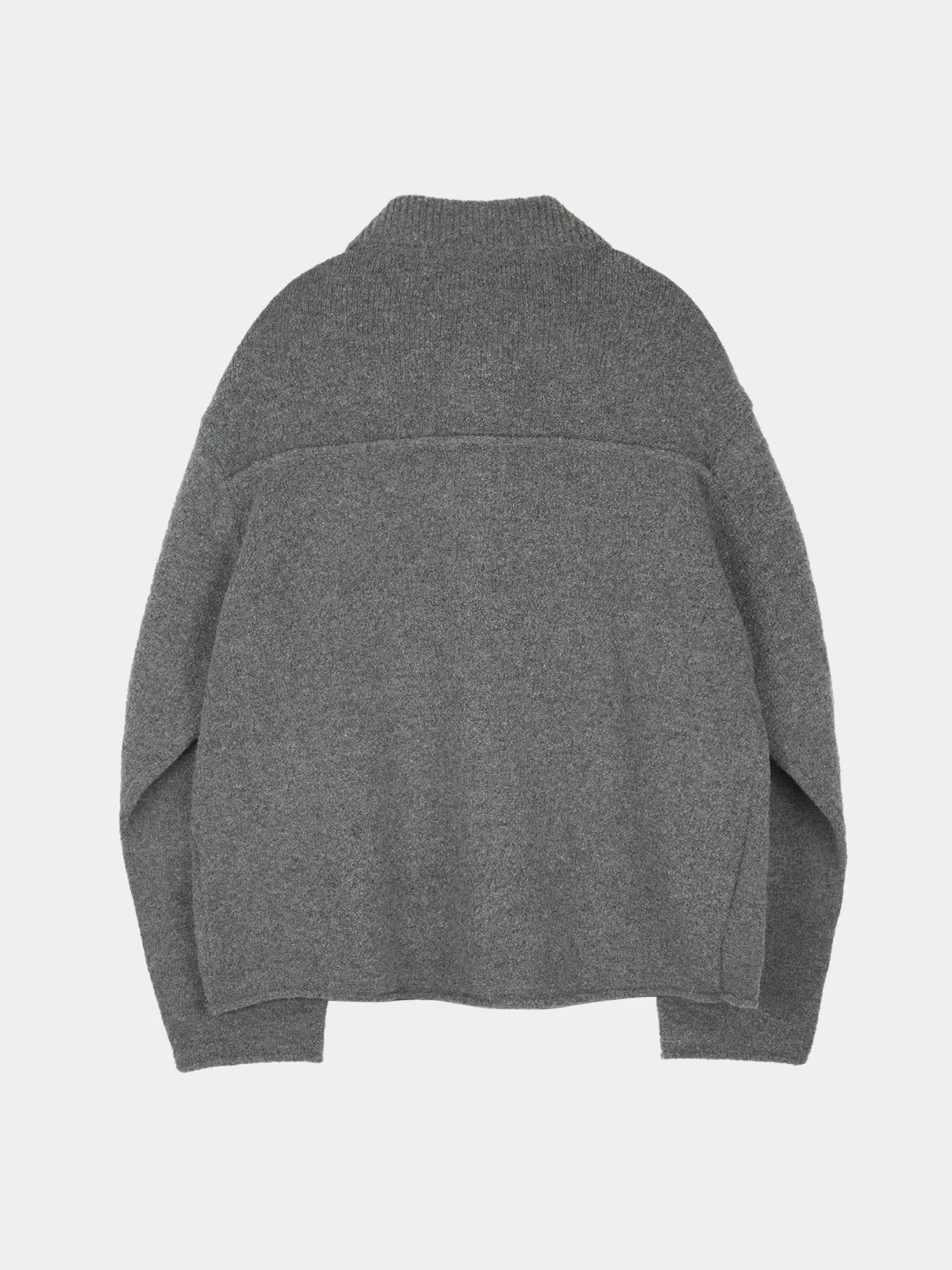 Кардиган JIYONGKIM Sun-Bleached Pocket Knit Grey