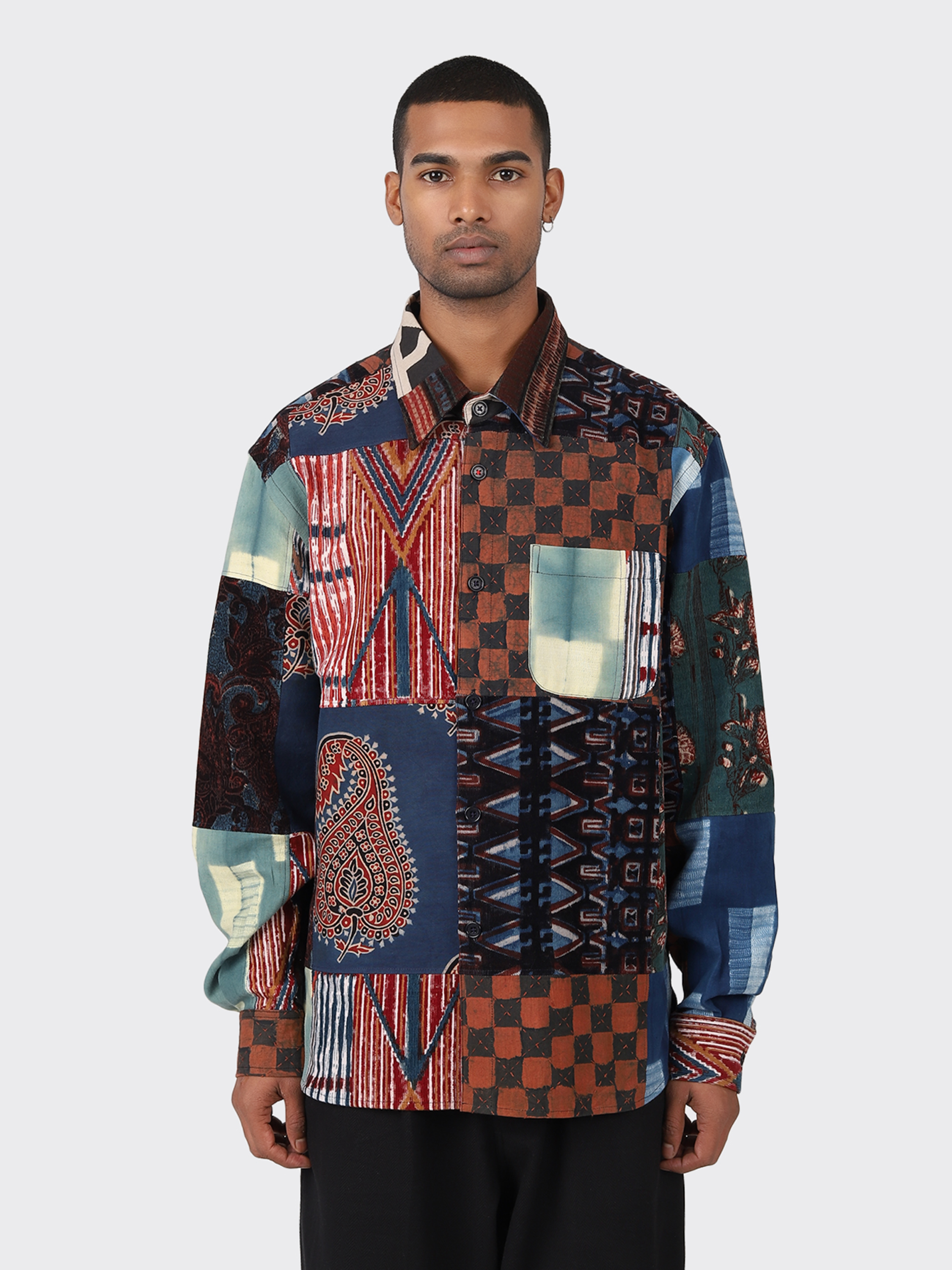 Рубашка Kardo Luis Patchwork