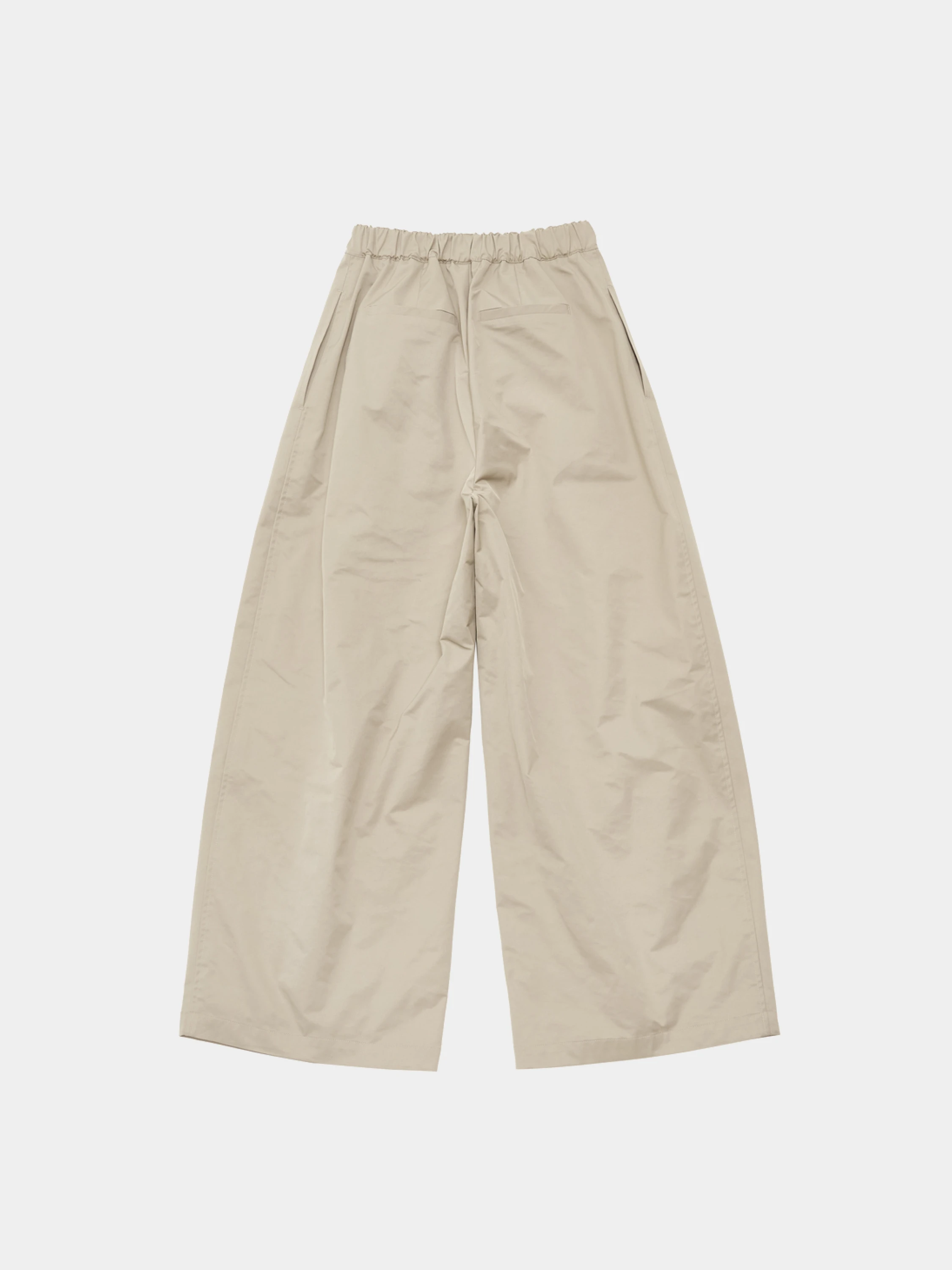 Женские брюки AMOMENTO Two Tuck Balloon Pants Beige