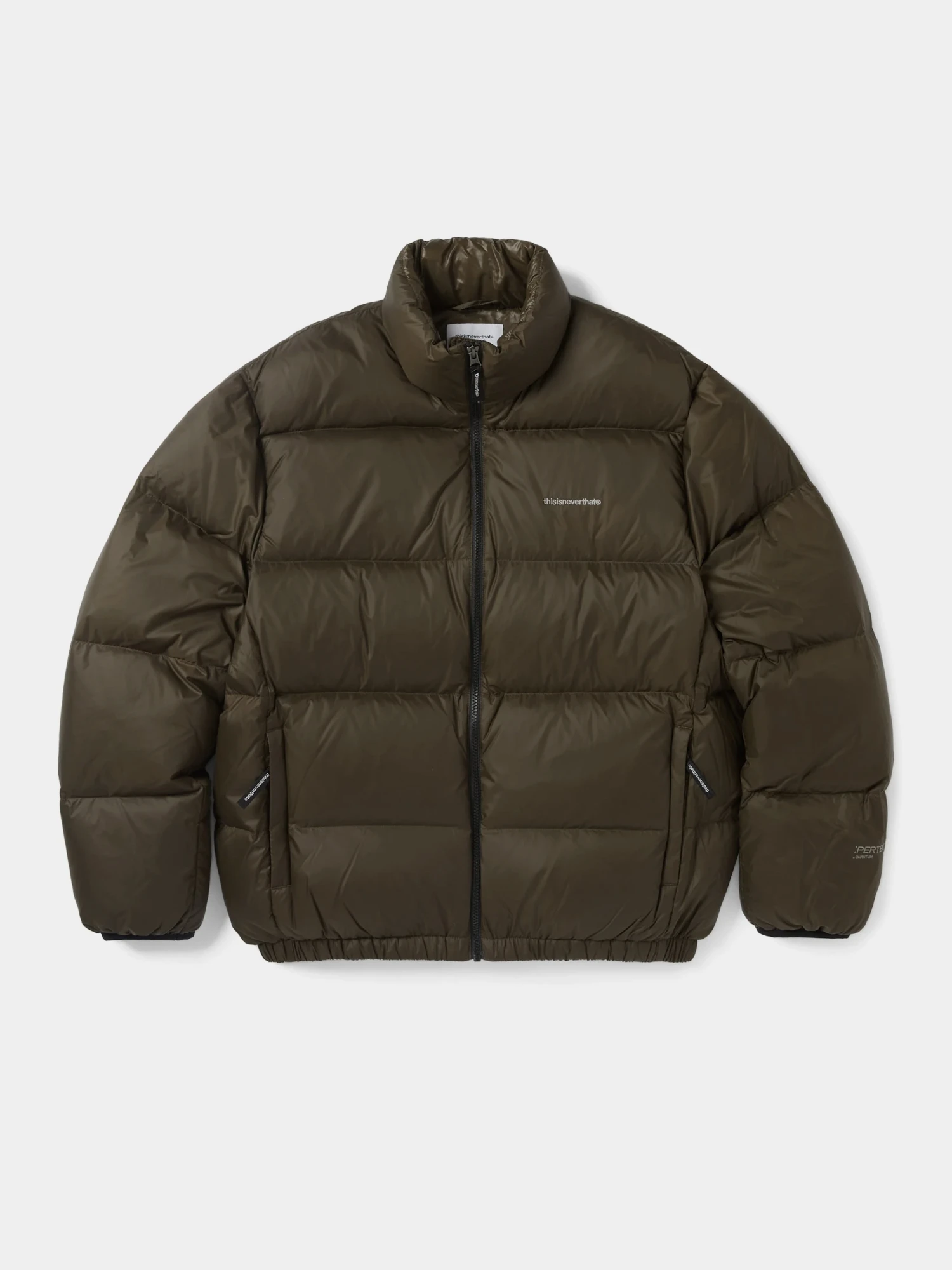 Пуховик thisisneverthat Pertex T Down Jacket Brown