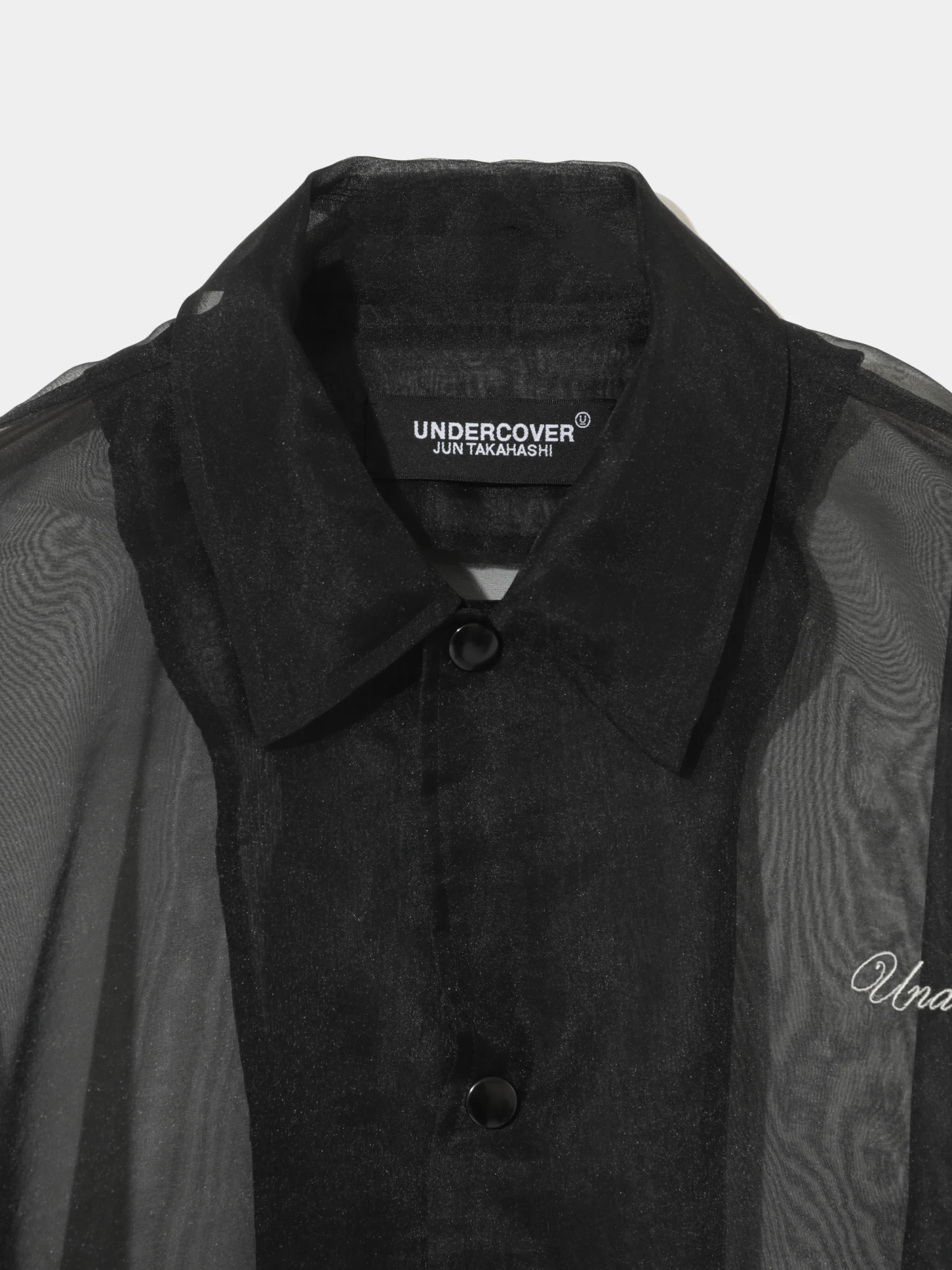 Женская блузка UNDERCOVER Organdy Coach Jacket Black