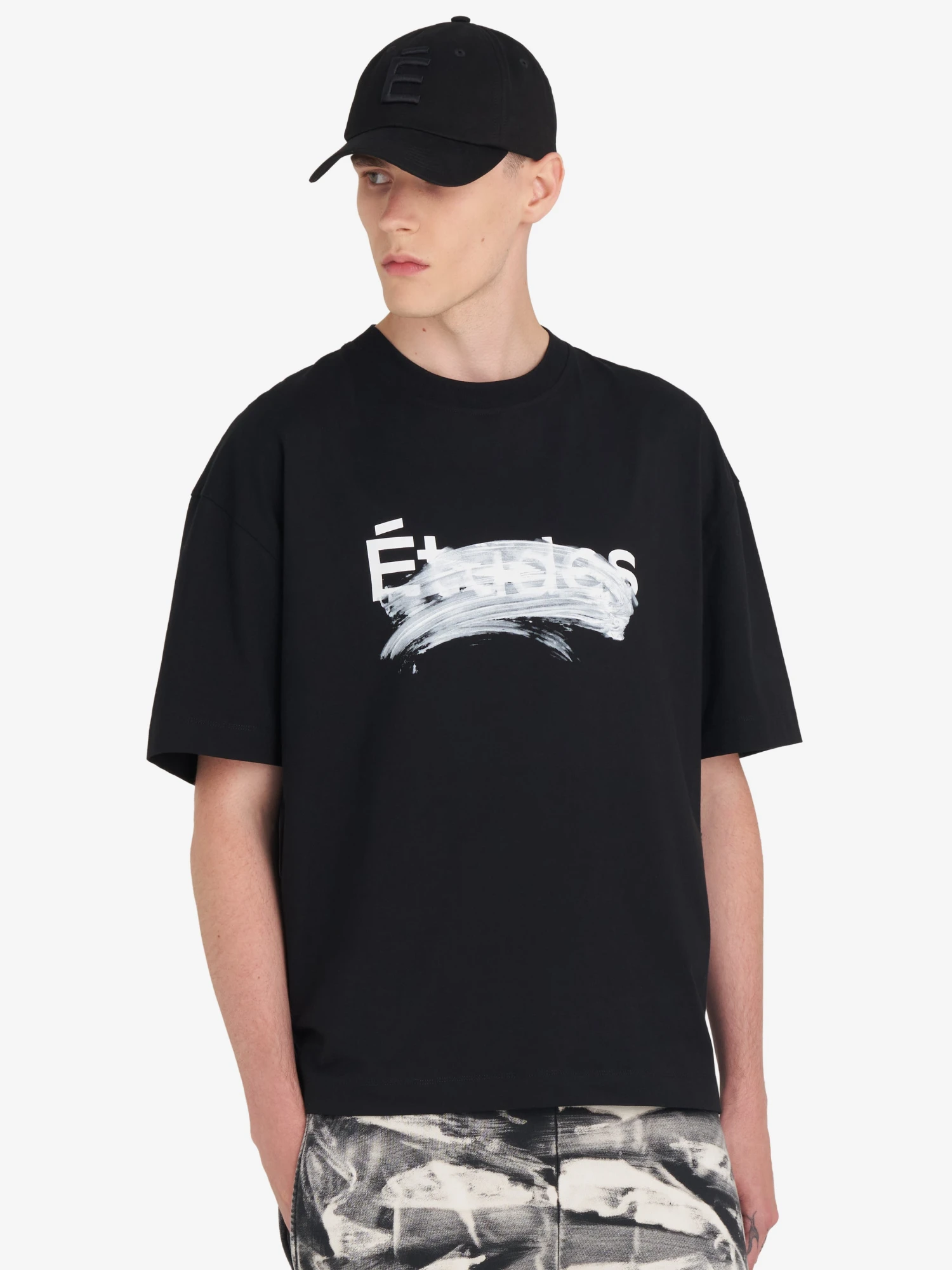 Футболка Études Relax Smudged Logo Black