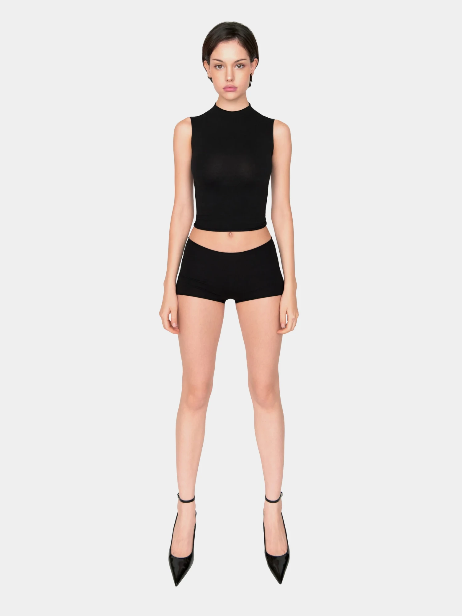 Женский топ XSAI Turtle Top Dusty Black