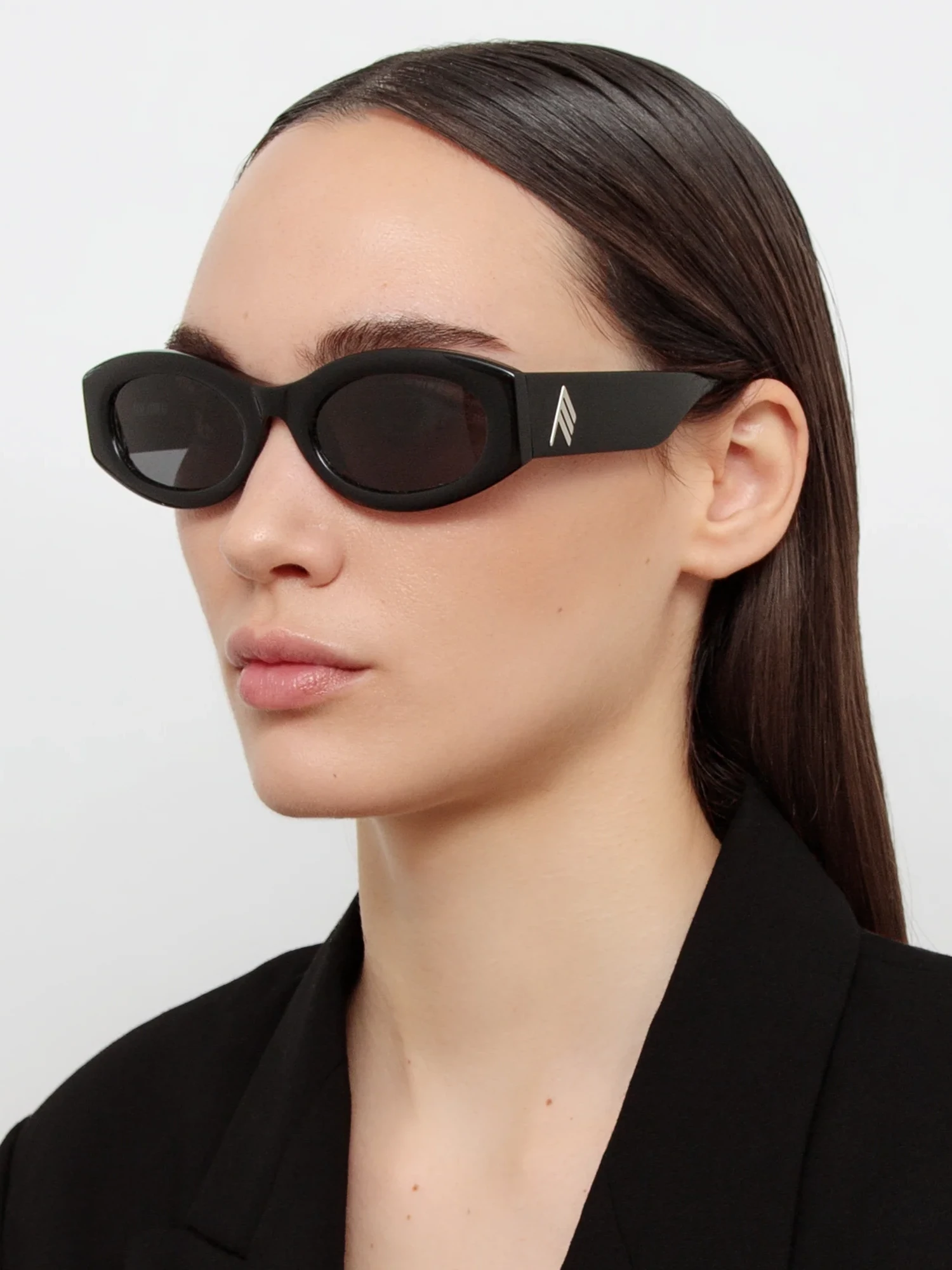 Очки THE ATTICO x Linda Farrow Berta Black