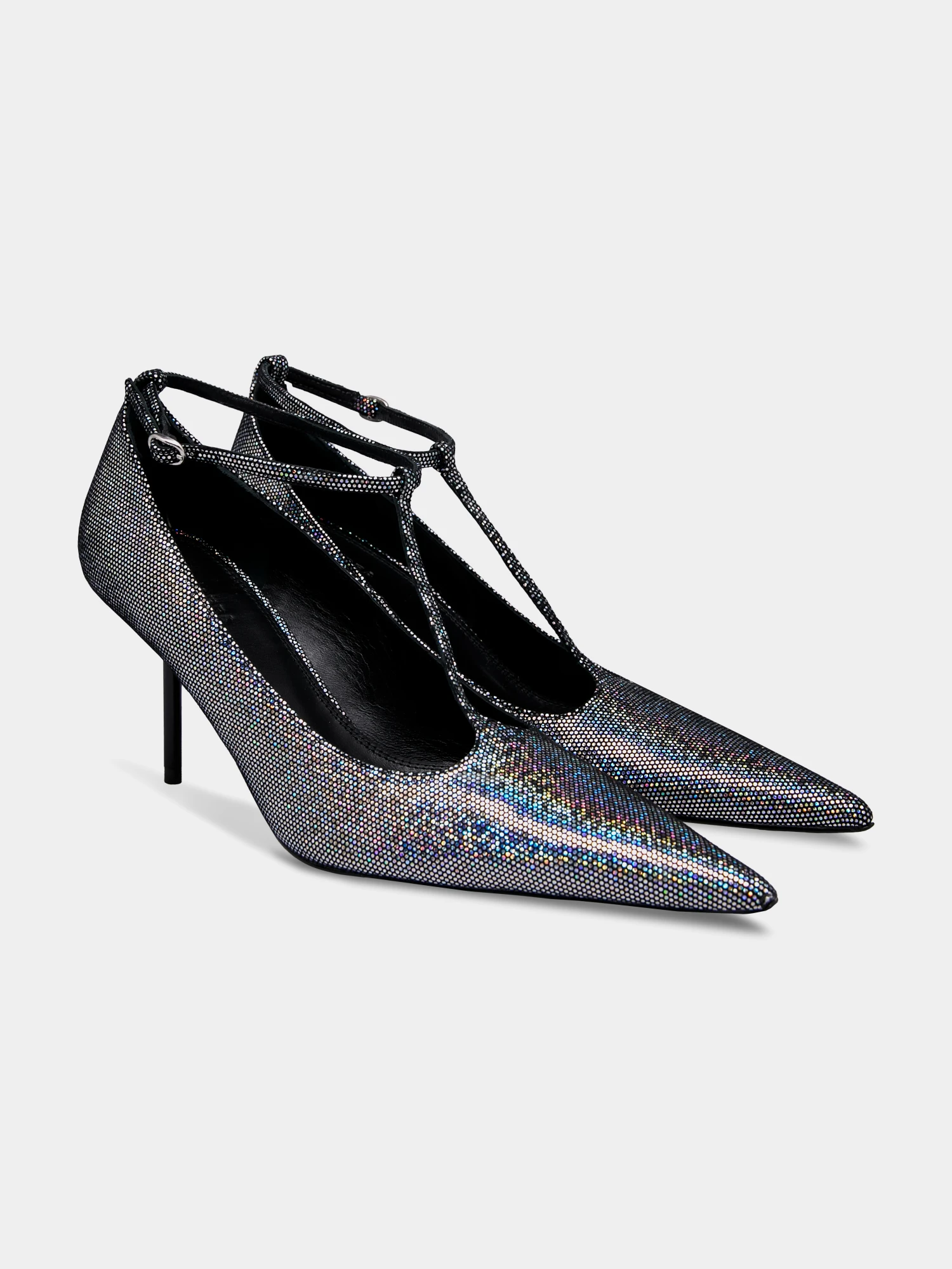 Женские туфли ABRA Mary Jane Silver