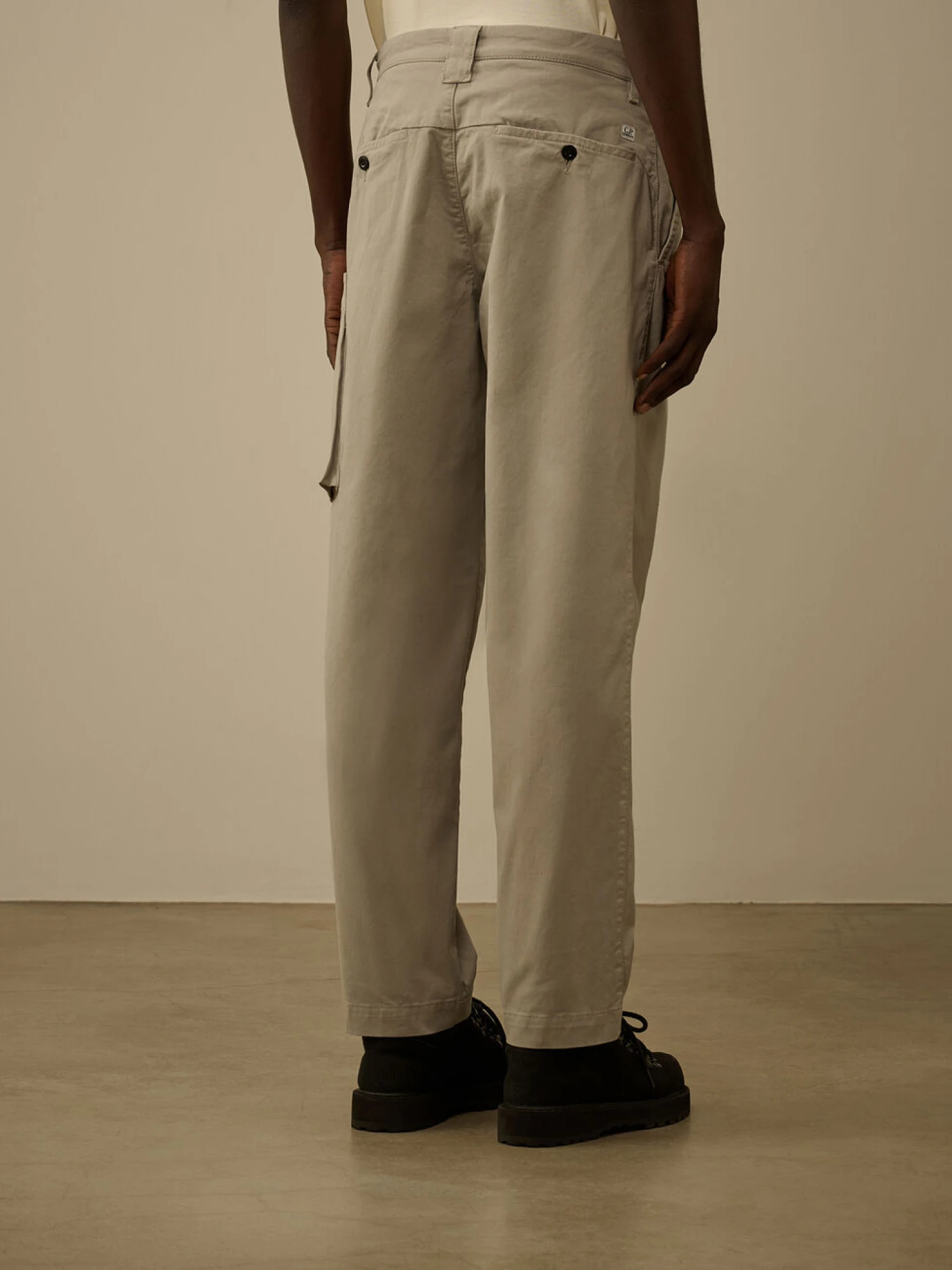 Брюки C.P. Company Stretch Sateen Regular Cargo London Fog