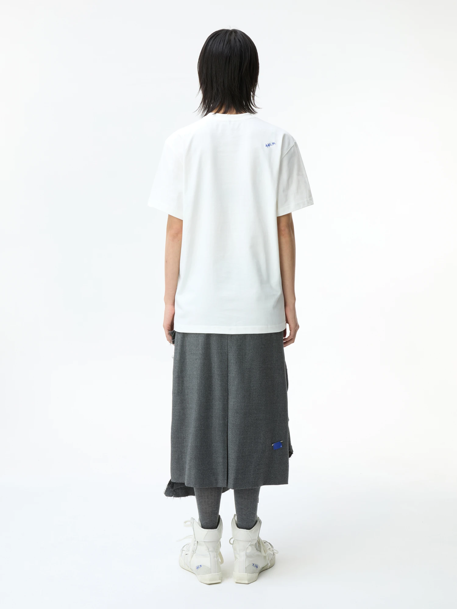 Футболка ADERERROR Edca Product. 52 White