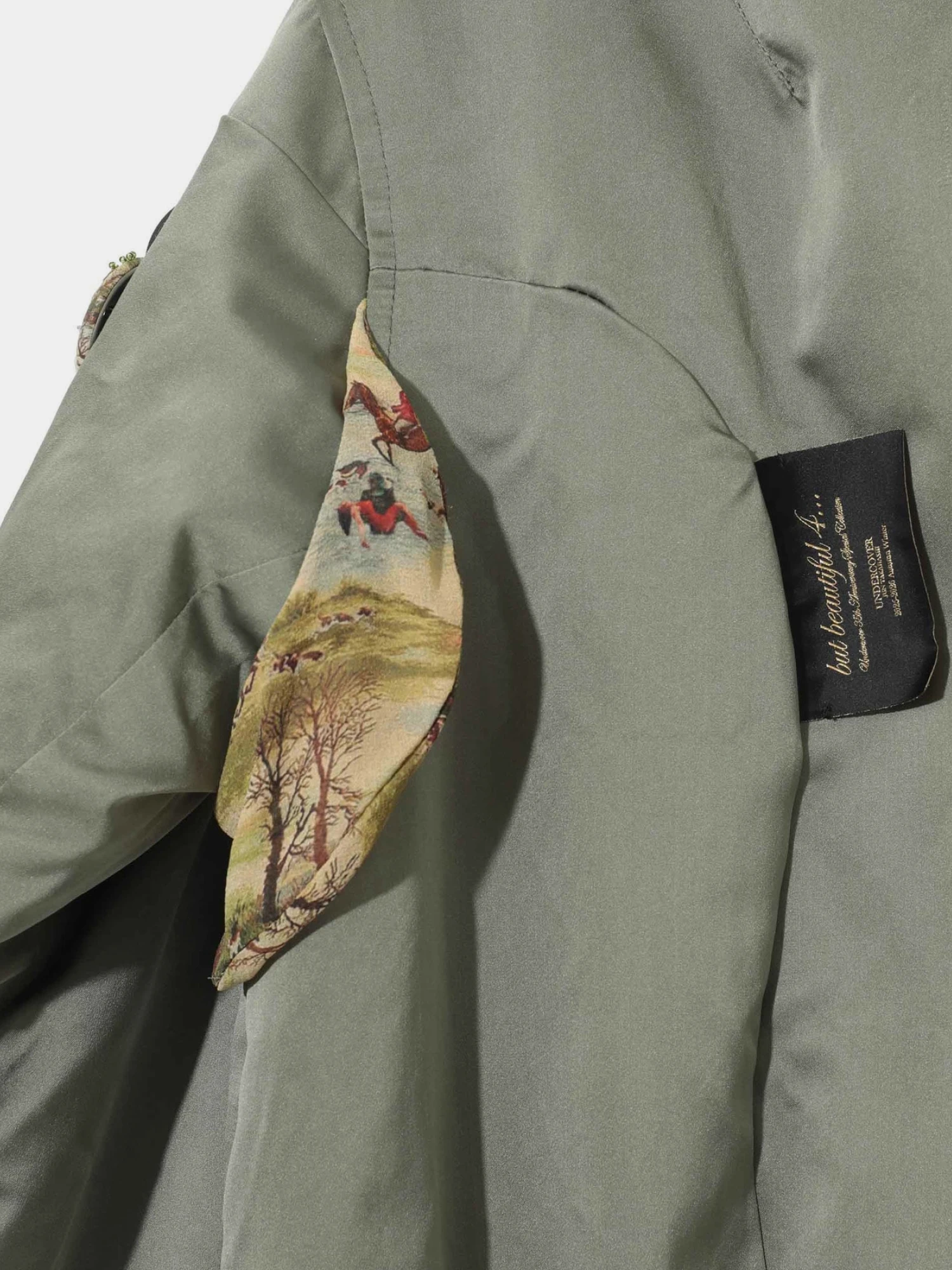 Женский бомбер UNDERCOVER Label Padded Khaki