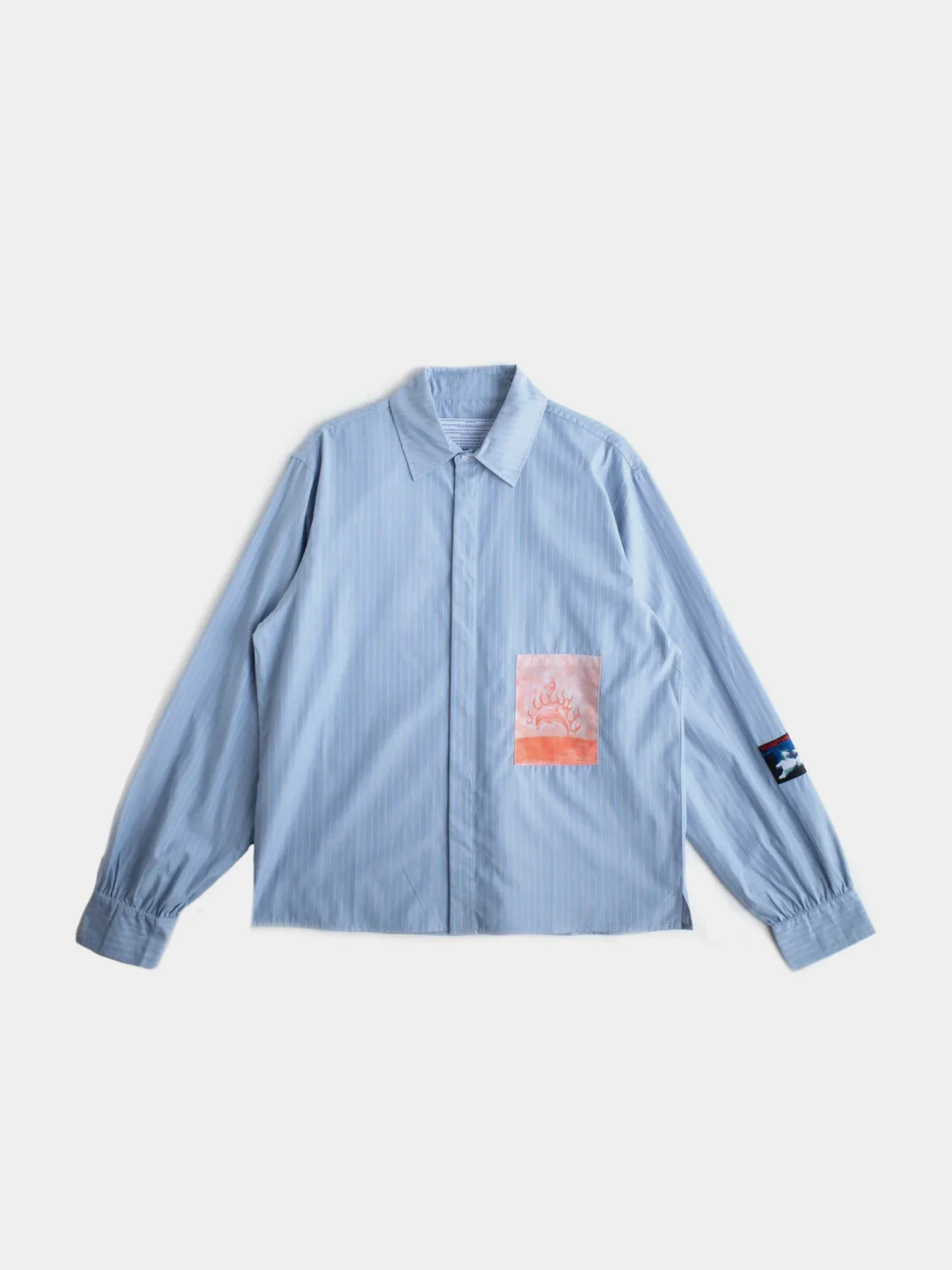Рубашка Jungles Jungles Flaming Dolphin Business Blue
