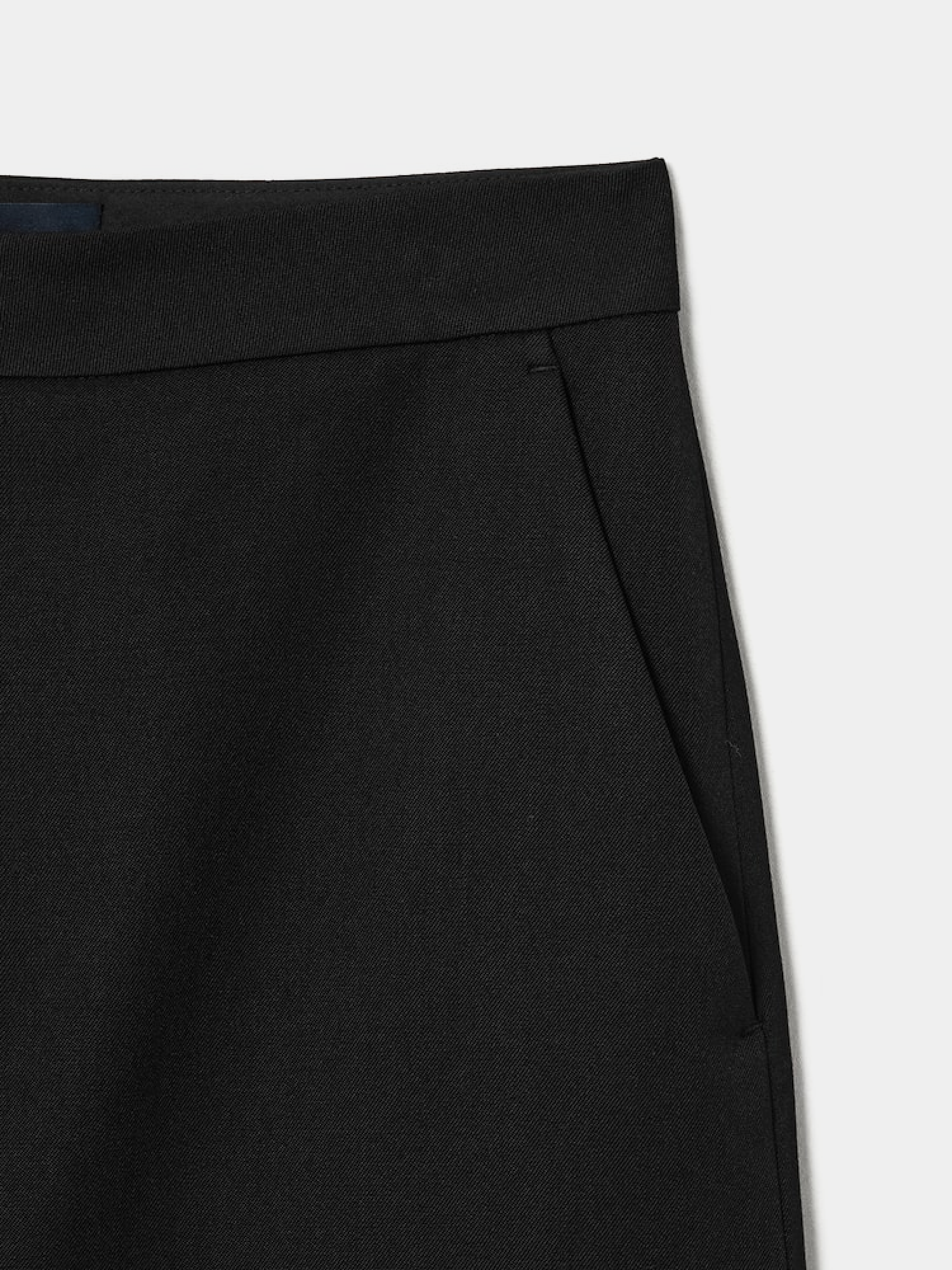 Женские брюки JUUN.J Hidden Pleats Wide Black